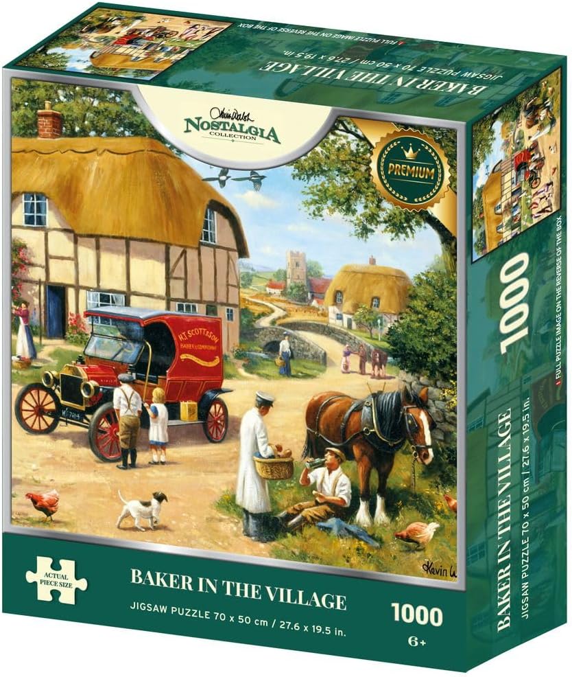 Nostalgia 1000 Puzzle Baker In The Village
