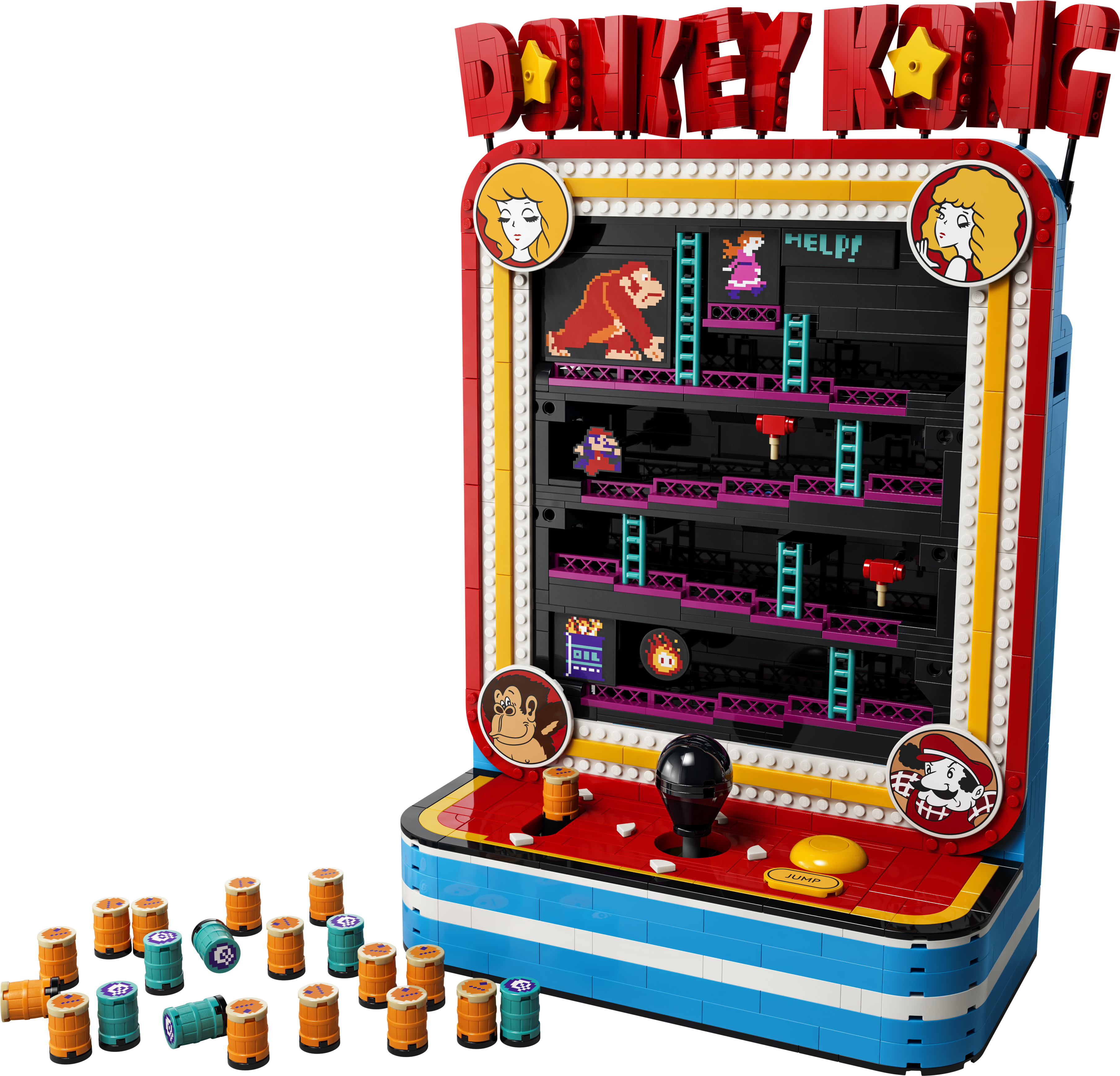 LEGO 72051 Donkey Kong Arcade Building Set