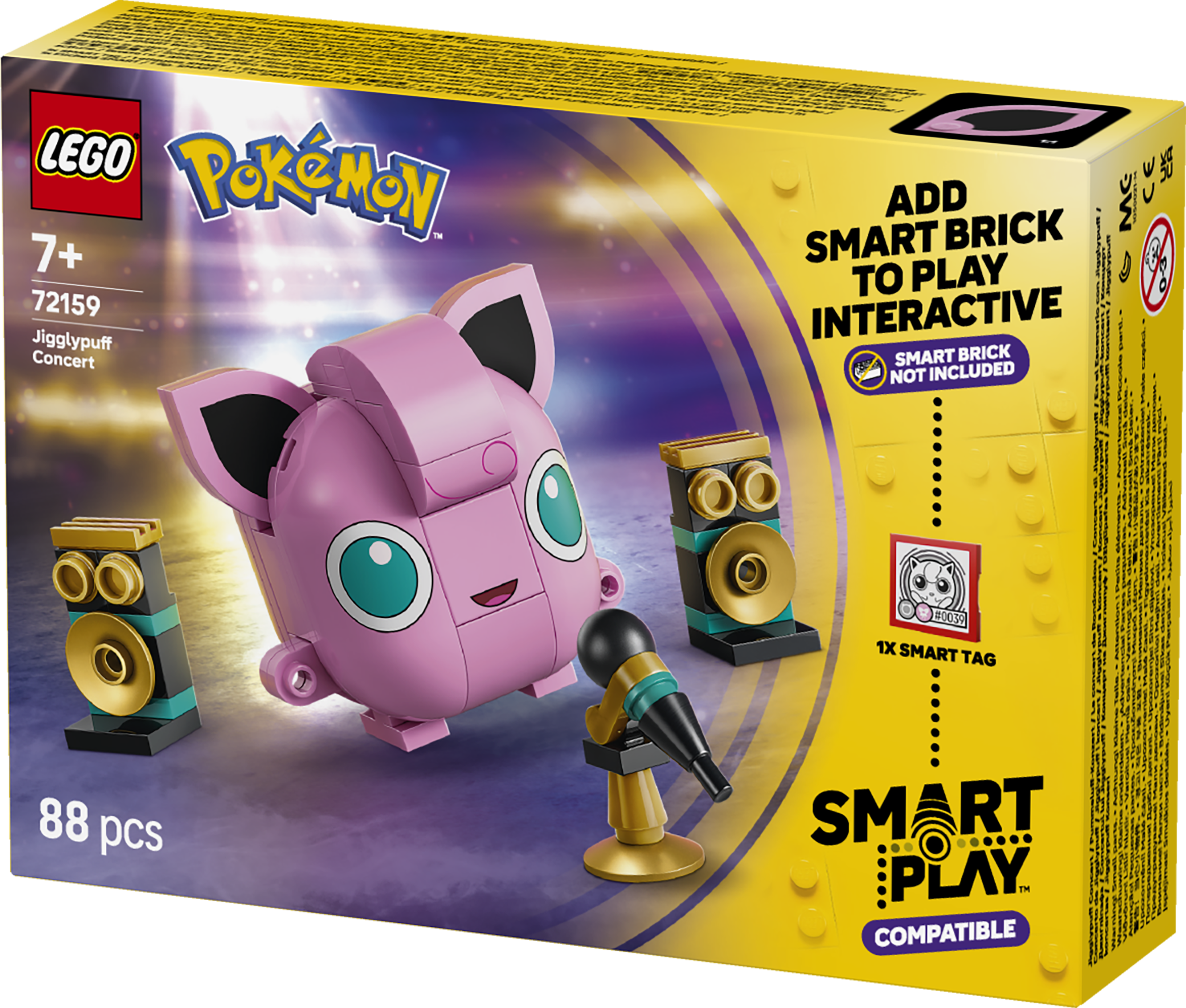 LEGO 72159 Pokémon SMART Play: Jigglypuff Concert Toy