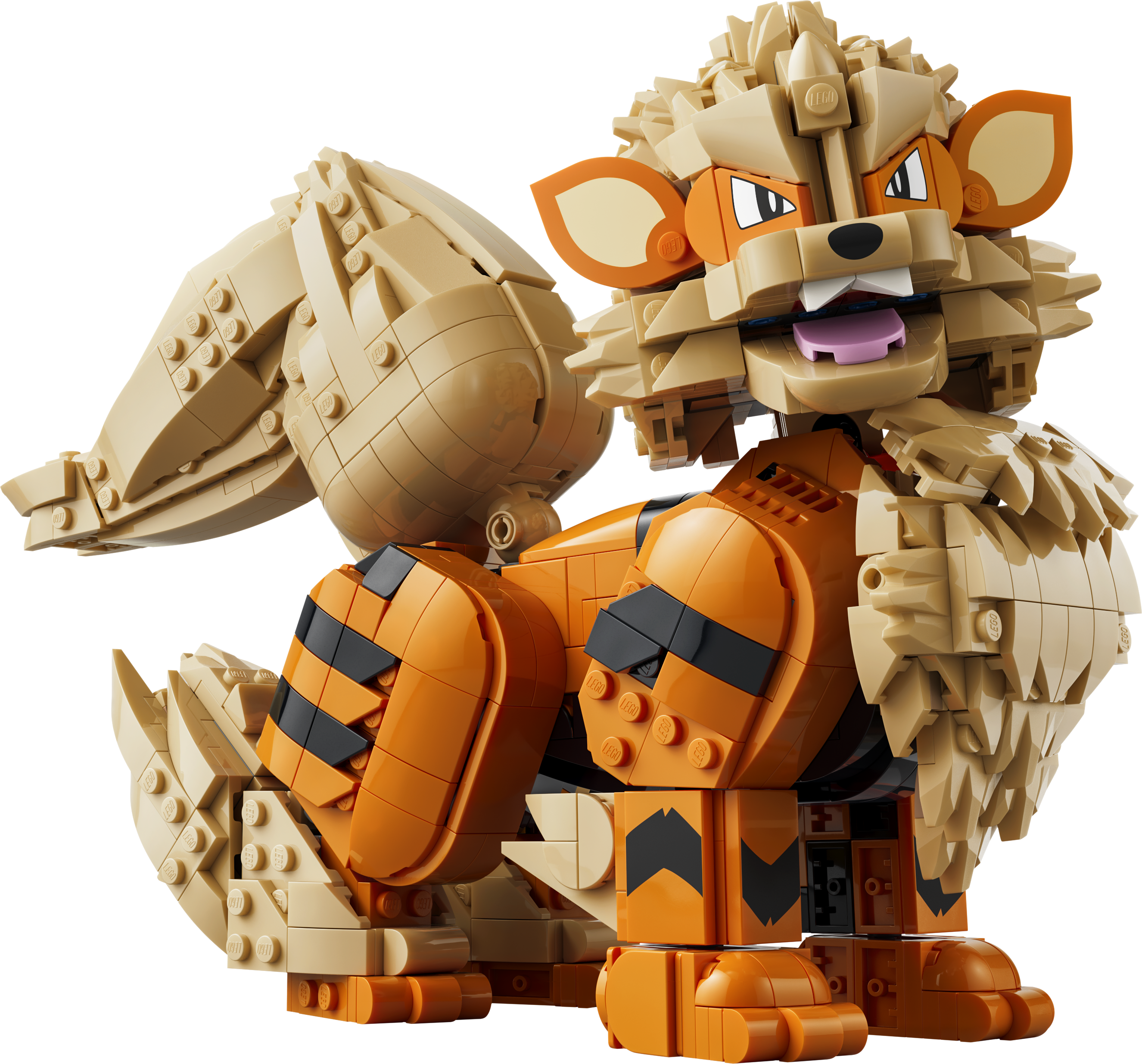 LEGO 72160 Pokémon Arcanine Pokémon Figure Building Set