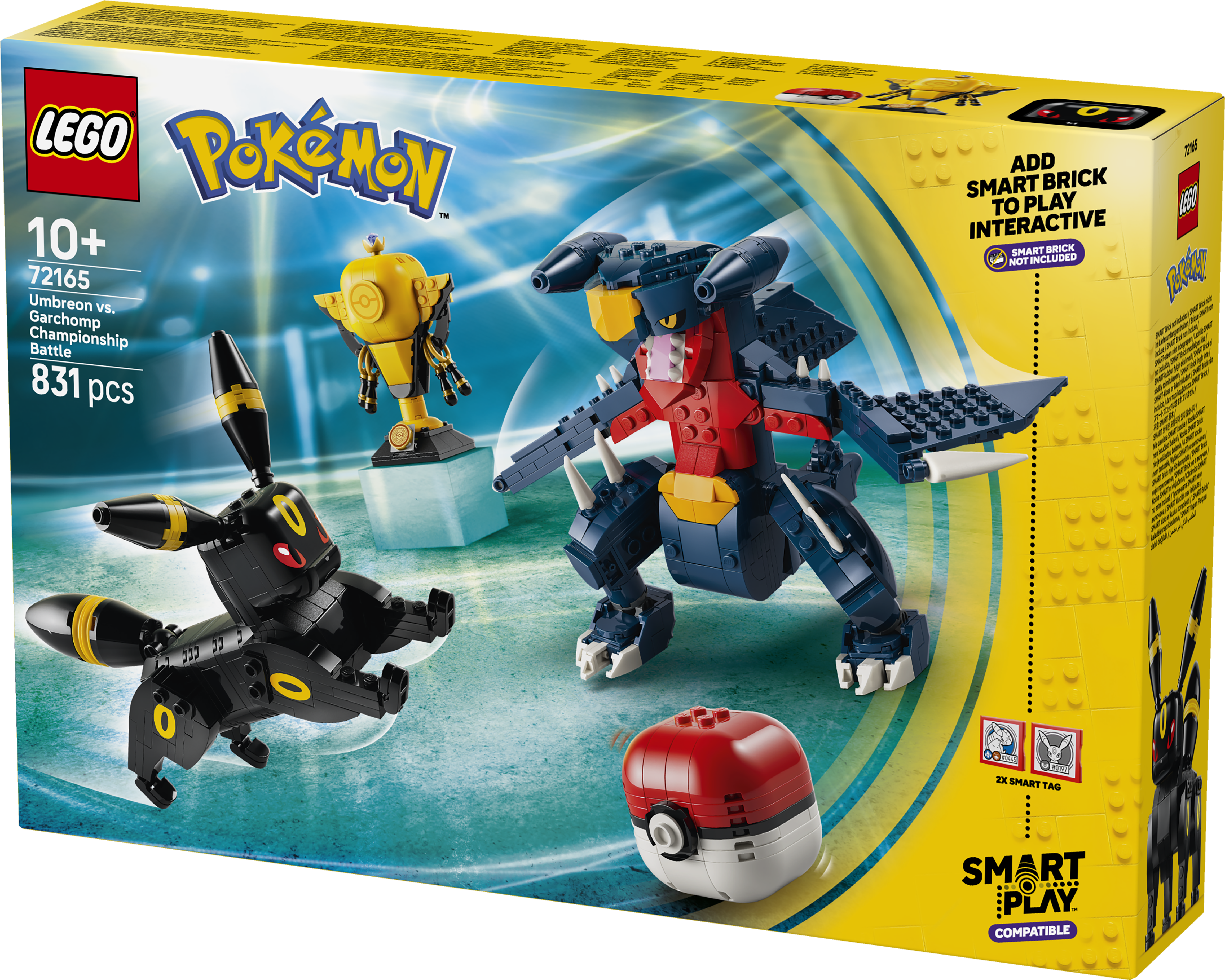 LEGO 72165 Pokémon SMART Play: Umbreon vs. Garchomp Championship Battle