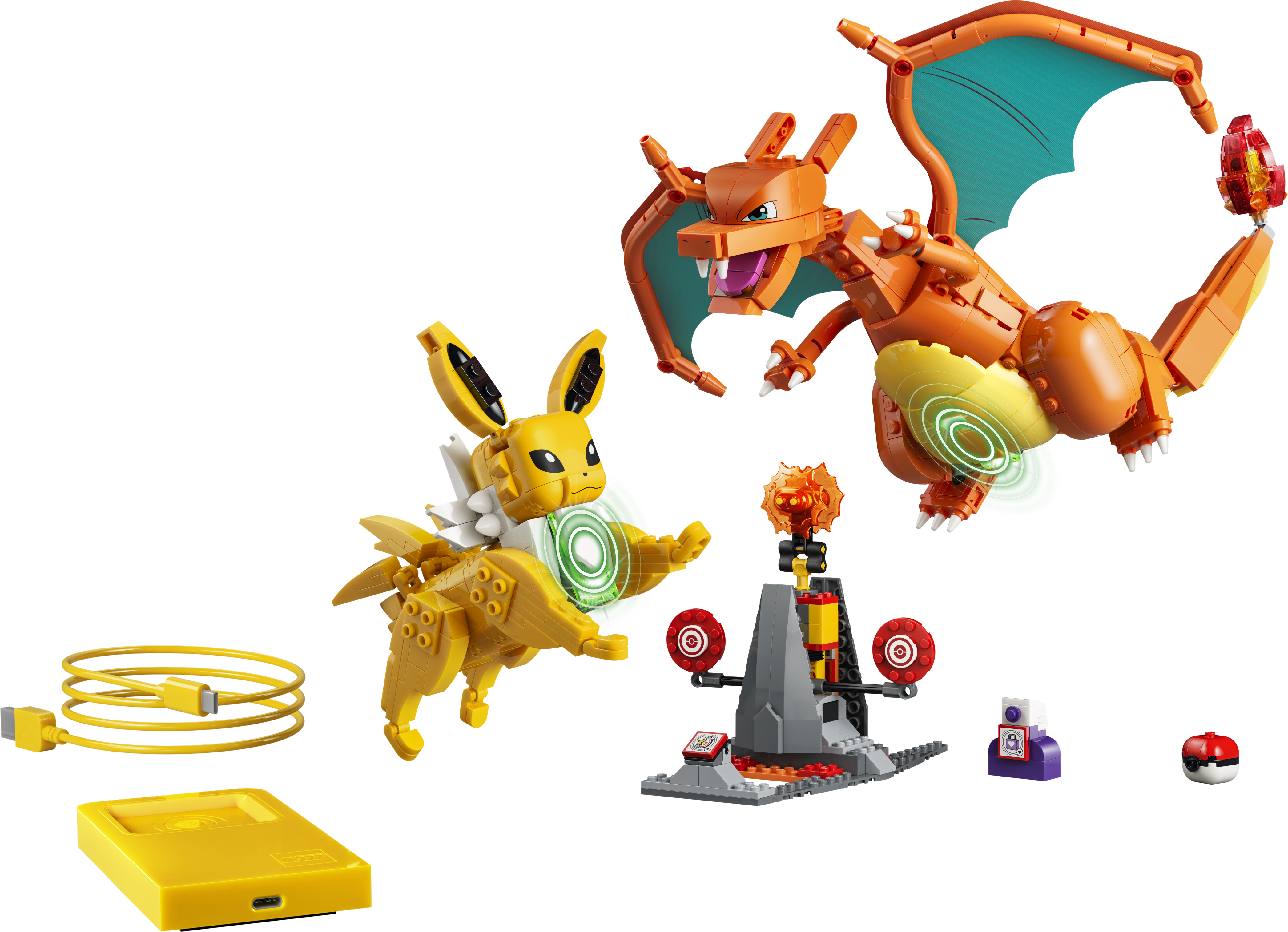 LEGO 72167 Pokémon SMART Play: Charizard vs. Jolteon Ultimate Battle