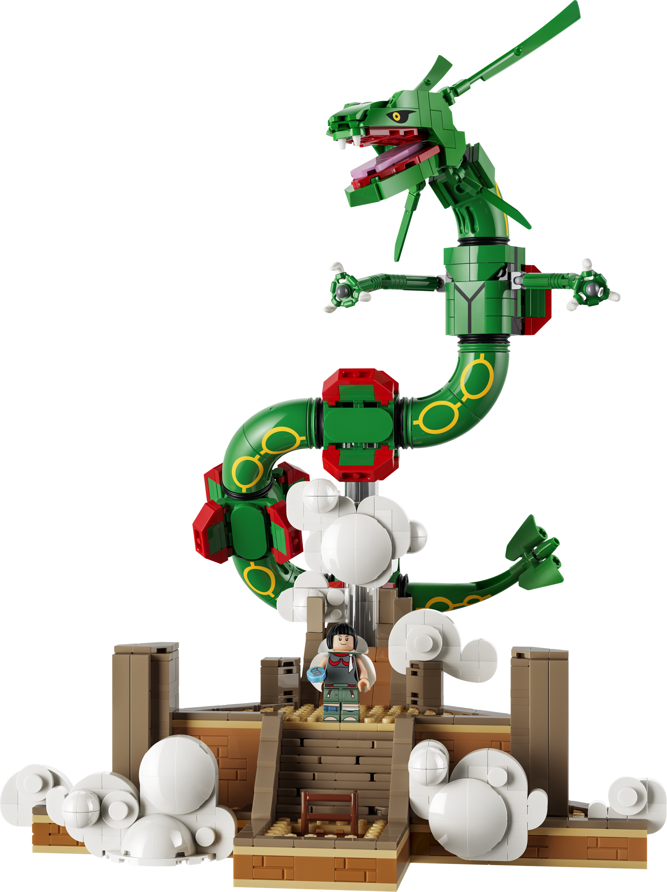 LEGO 72168 Pokémon Rayquaza Decor Figure Building Set