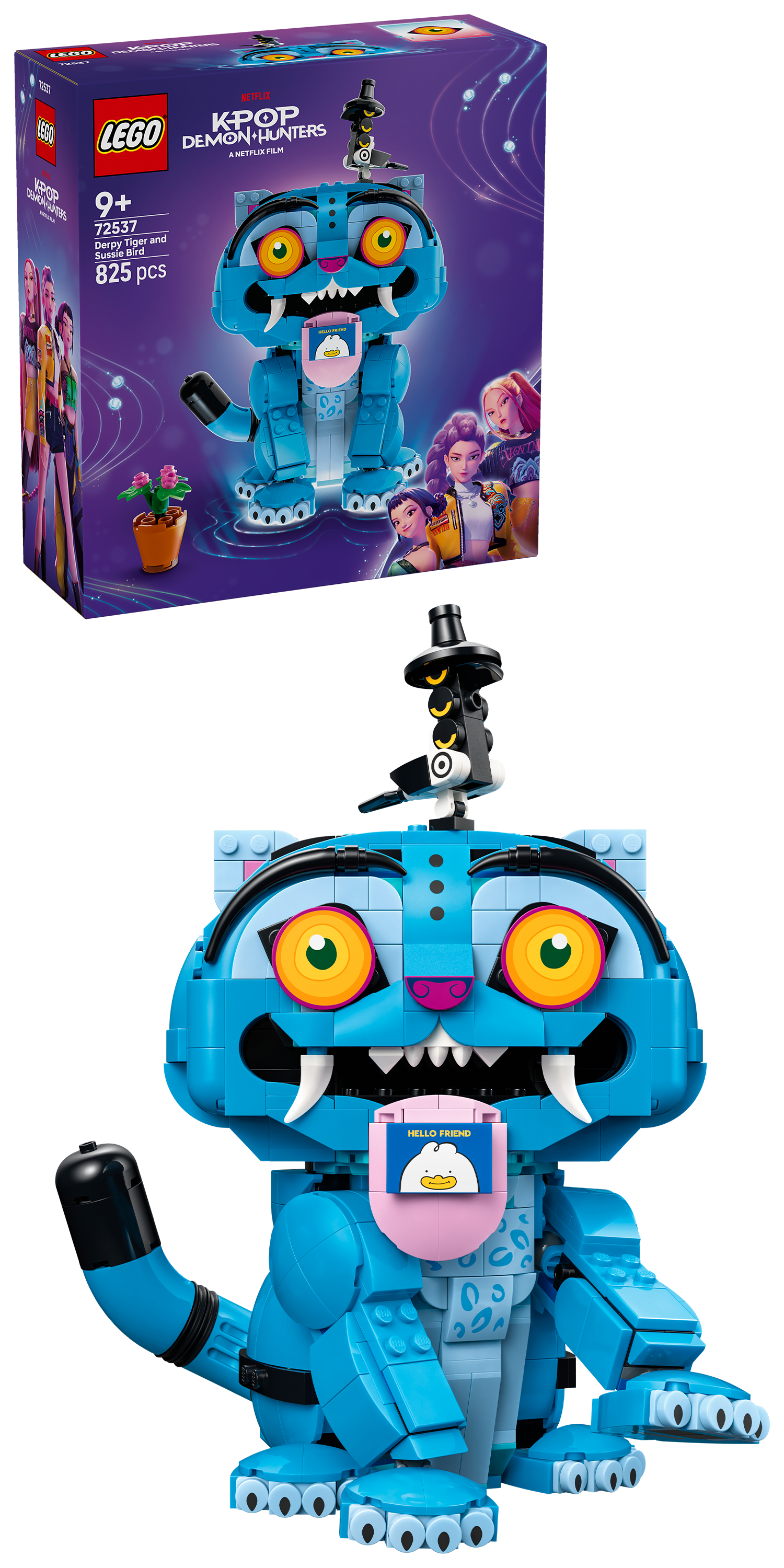 LEGO 72537 KPop Demon Hunters Derpy Tiger and Sussie Bird