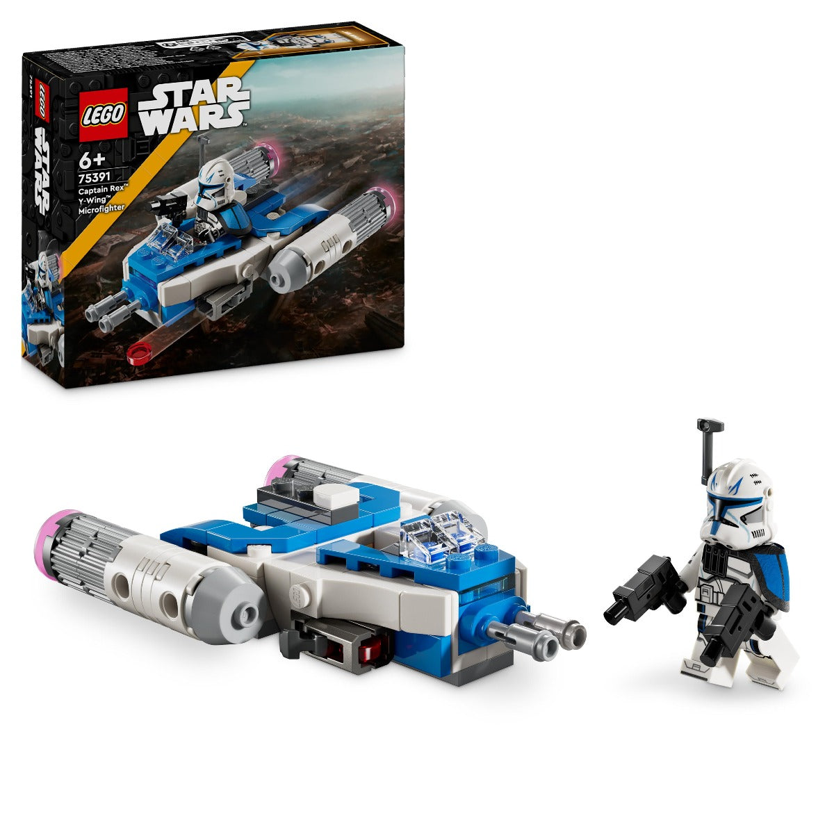 LEGO 75391 Star Wars Captain Rex Y-Wing Microfighter Building Toy