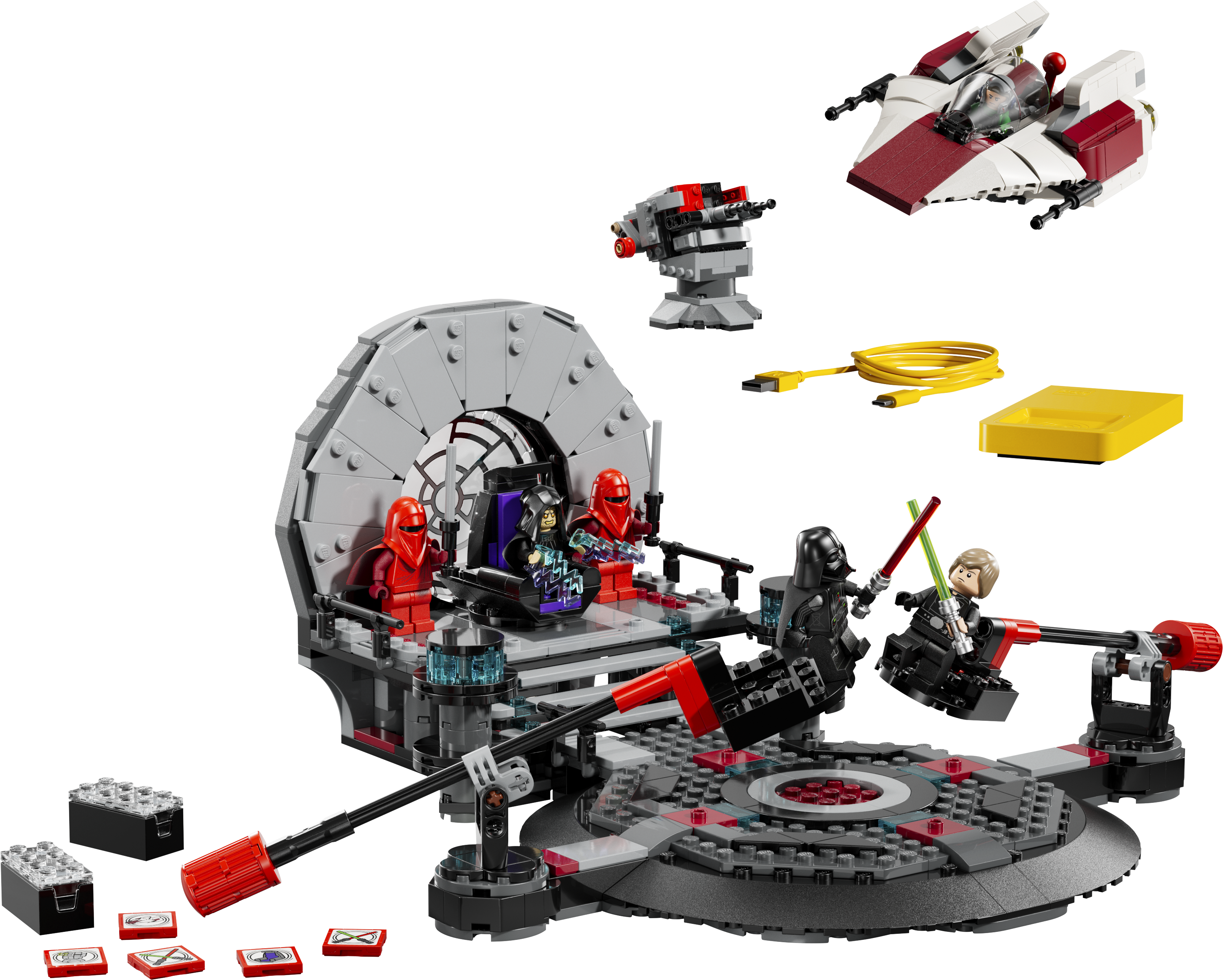 LEGO 75427 SMART Play Throne Room Duel & A-Wing