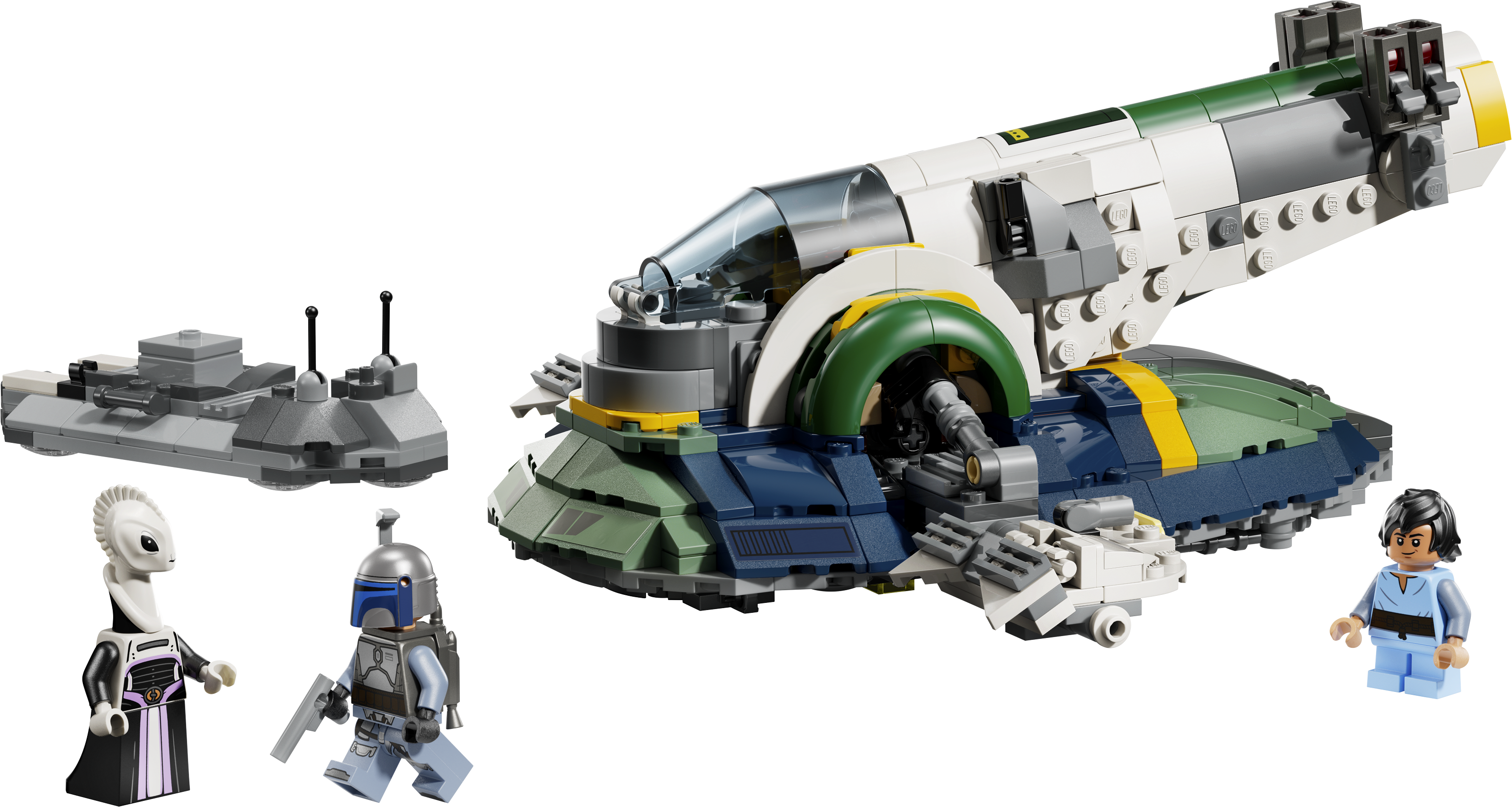 LEGO 75433 Star Wars: Attack of the Clones Jango Fett’s Starship Set