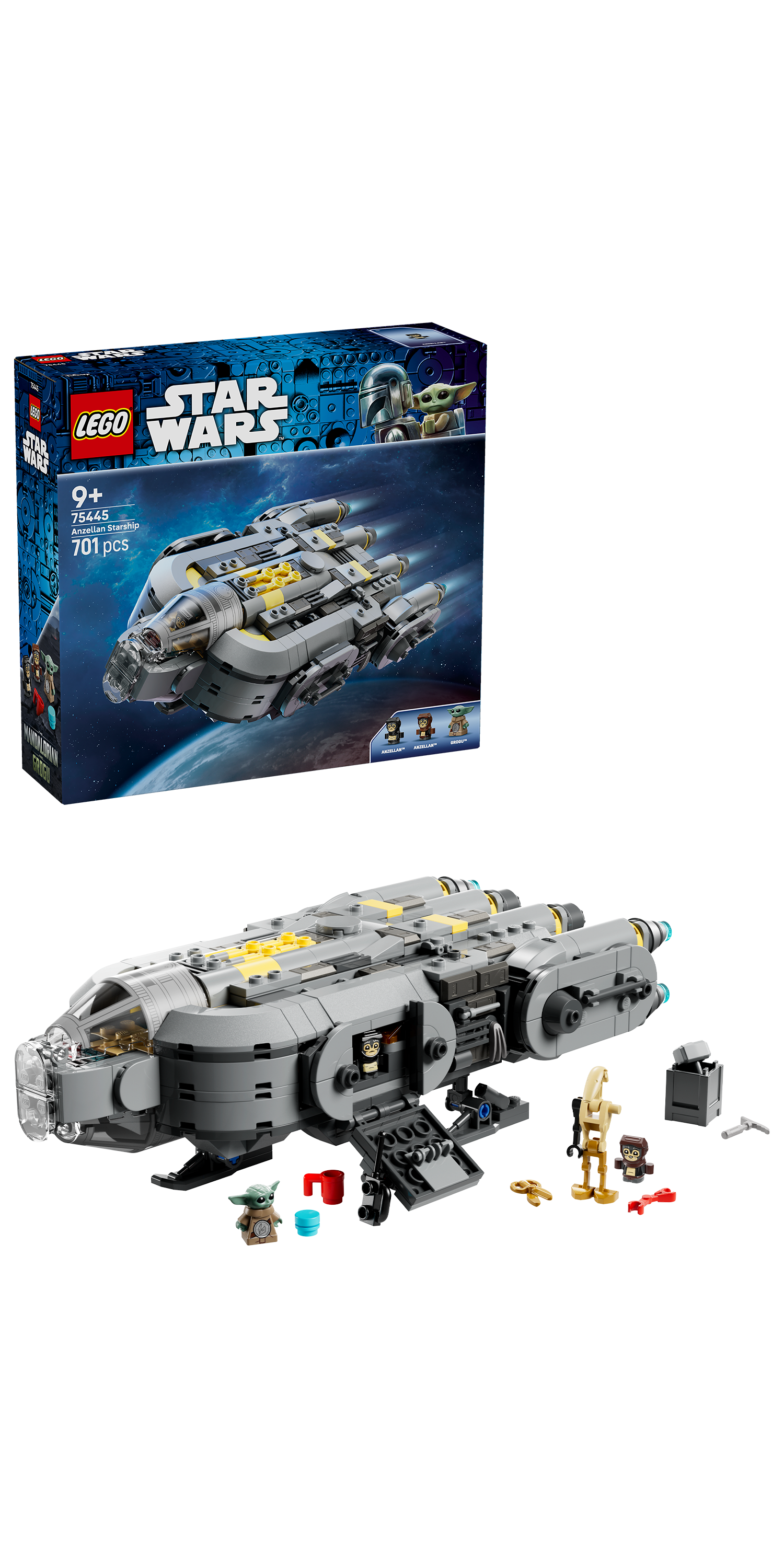 LEGO 75445 Star Wars TM Anzellan Starship