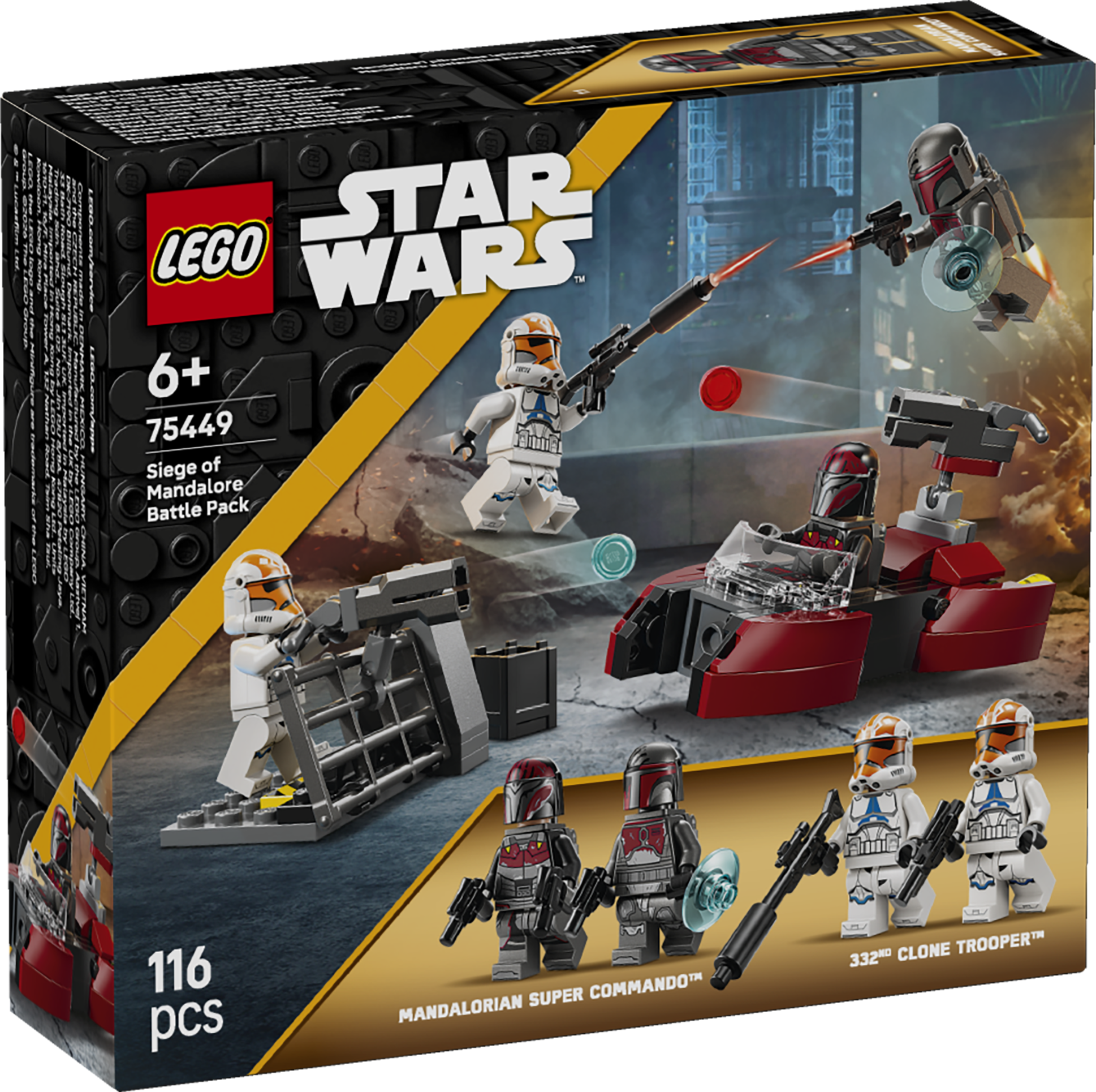 LEGO 75449 Star Wars Siege of Mandalore Battle Pack