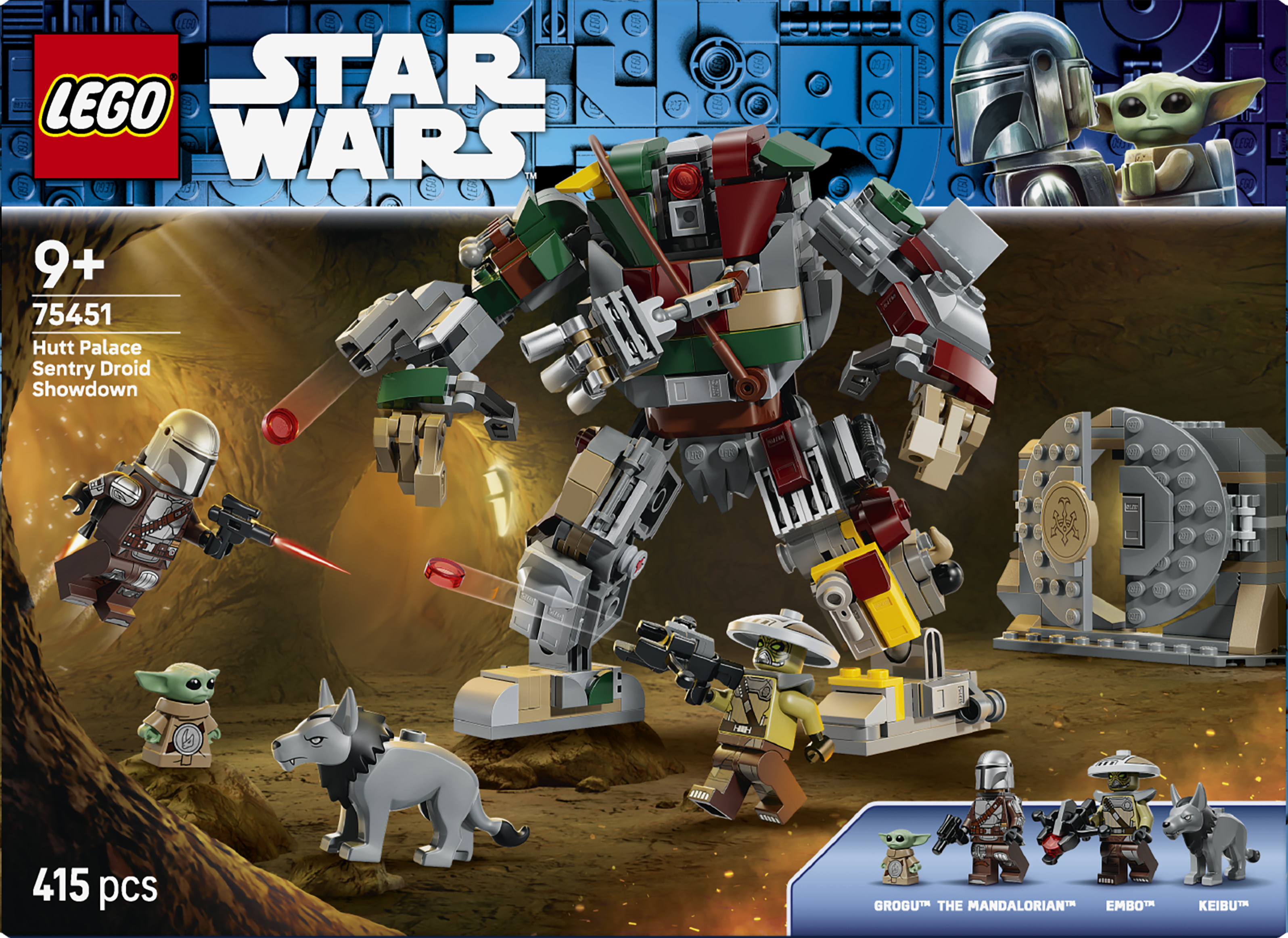 LEGO 75451 Star Wars Hutt Palace Sentry Droid Showdown Set