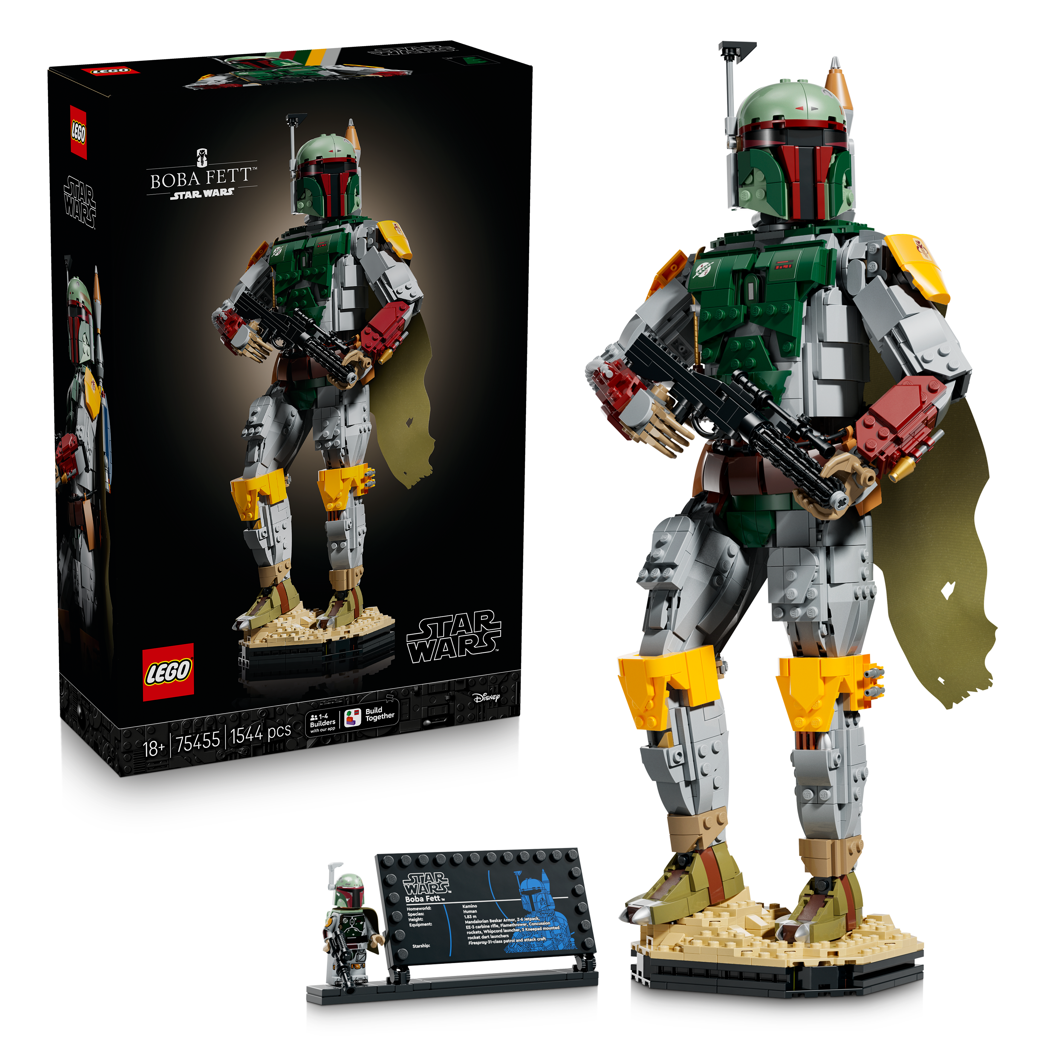 LEGO 75455 Star Wars Boba Fett Collectible Building Set