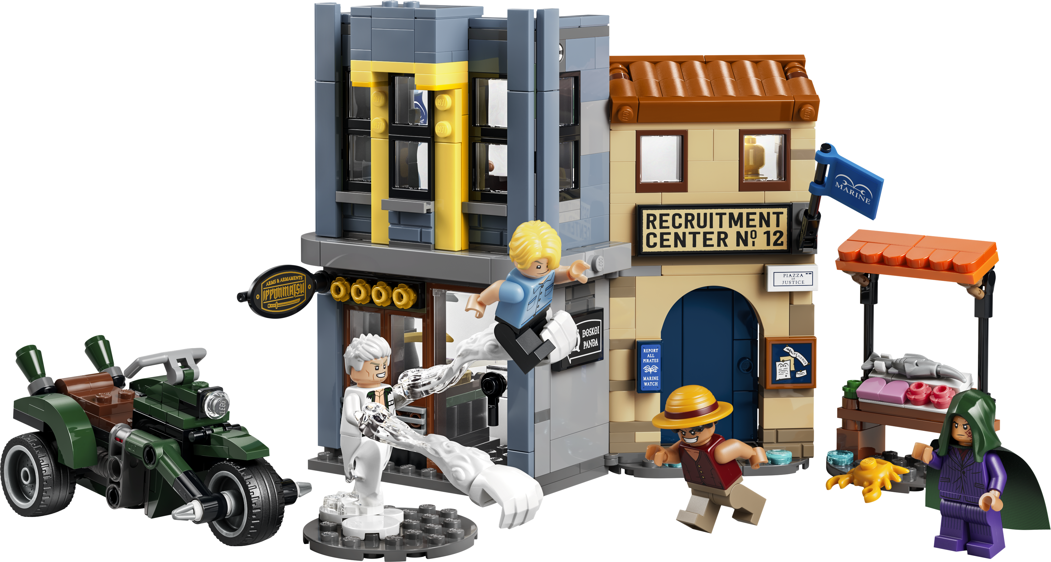 LEGO 75642 ONE PIECE Showdown with Captain Smoker Toy