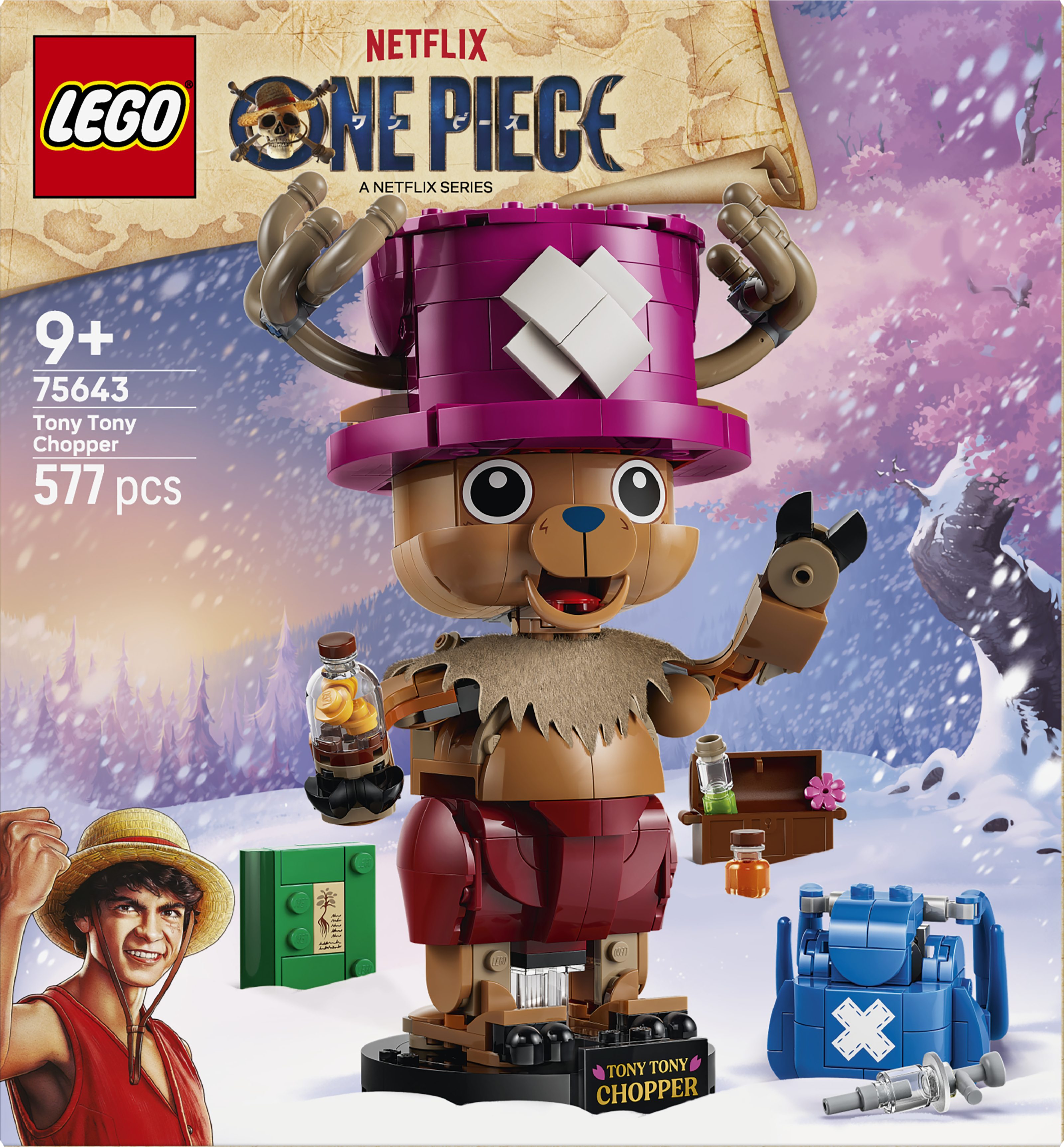 LEGO 75643 ONE PIECE Tony Tony Chopper ONE PIECE Merch