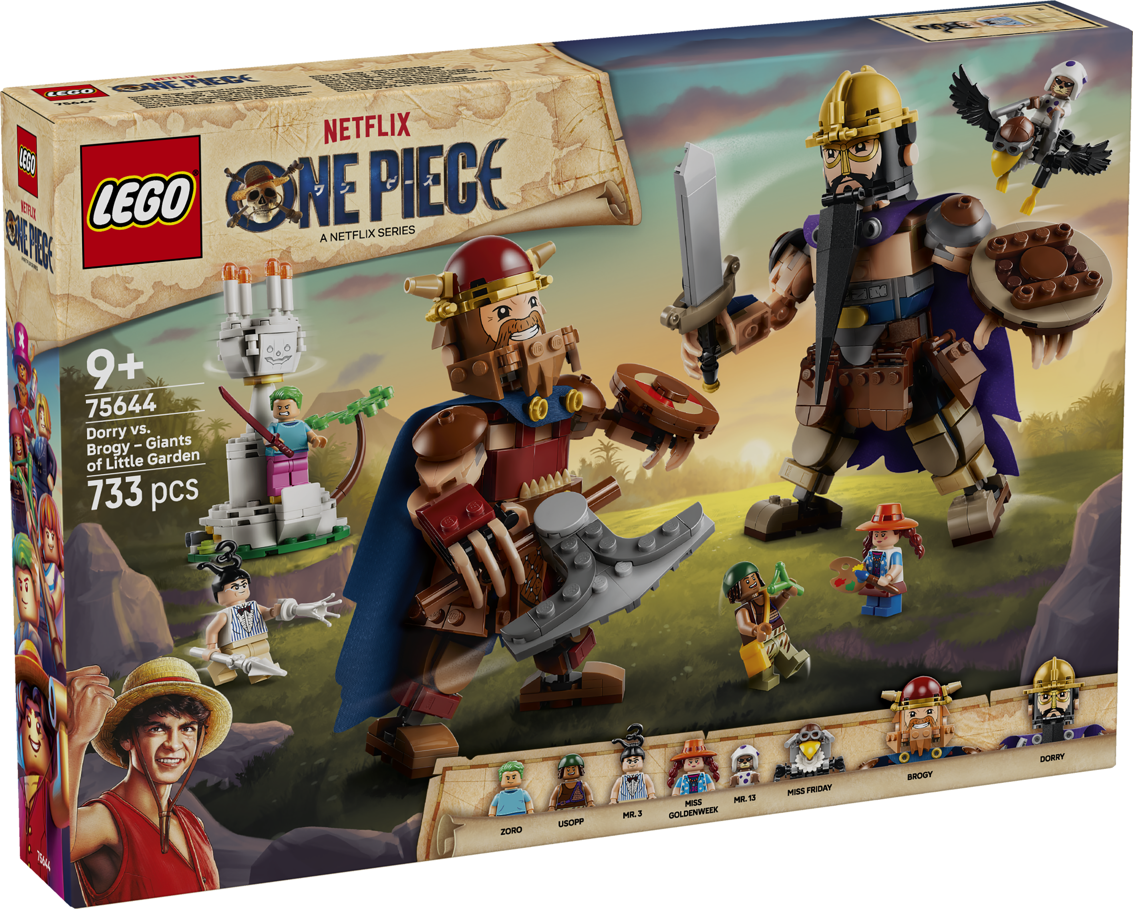 LEGO 75644 ONE PIECE Dorry vs. Brogy – Giants of Little Garden