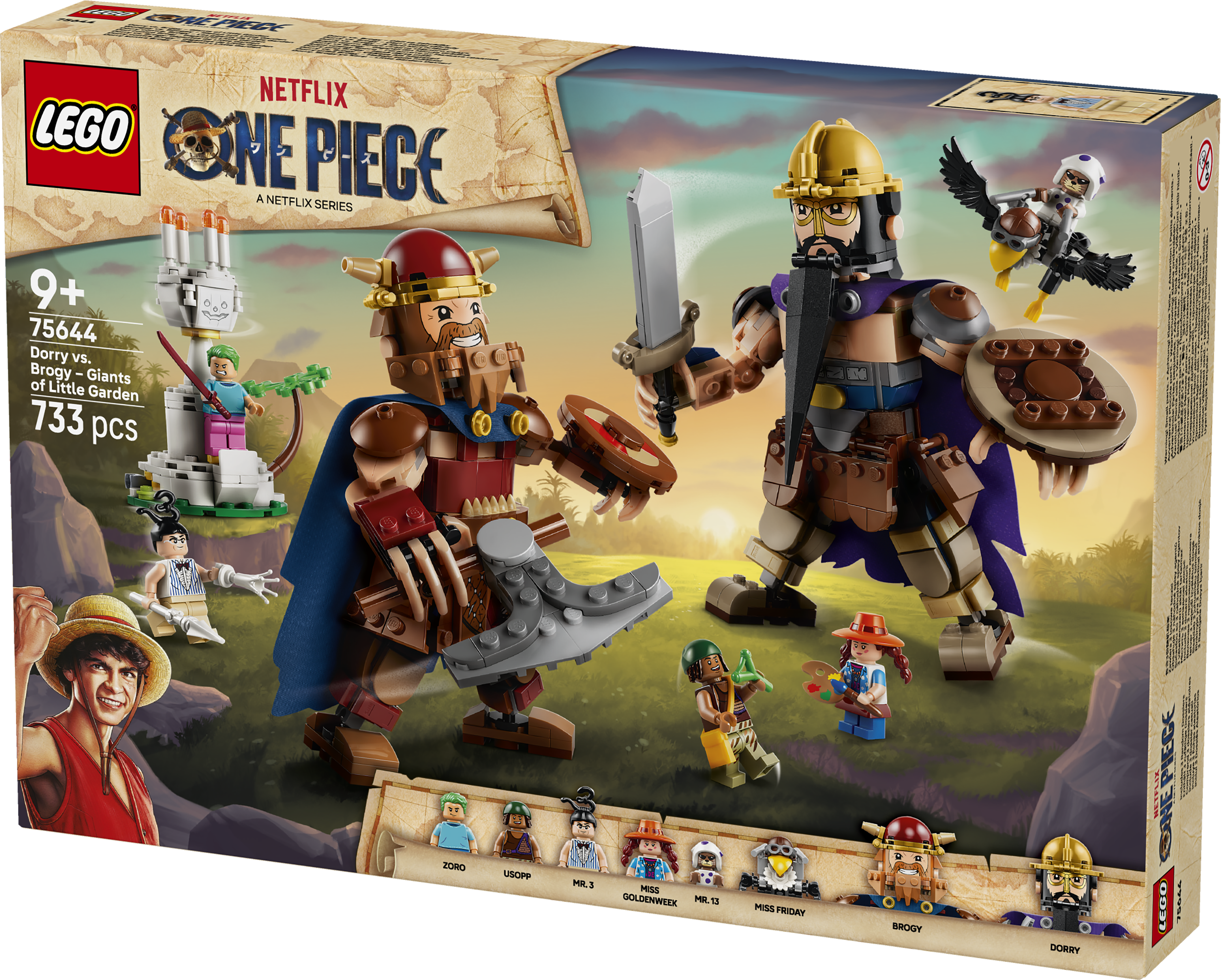 LEGO 75644 ONE PIECE Dorry vs. Brogy – Giants of Little Garden