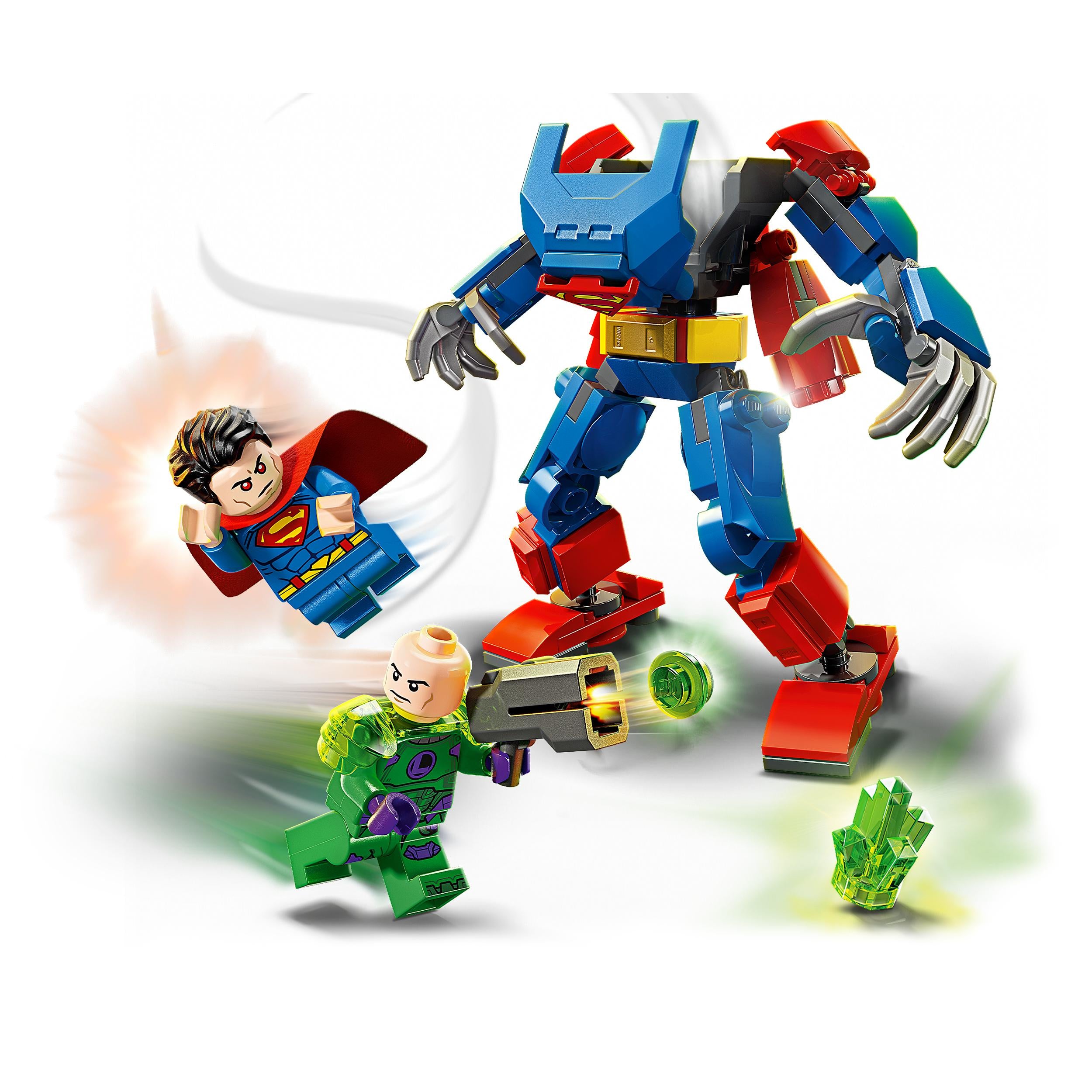 LEGO 76302 DC Superman Mech vs. Lex Luthor Super Hero Toy Figure Set