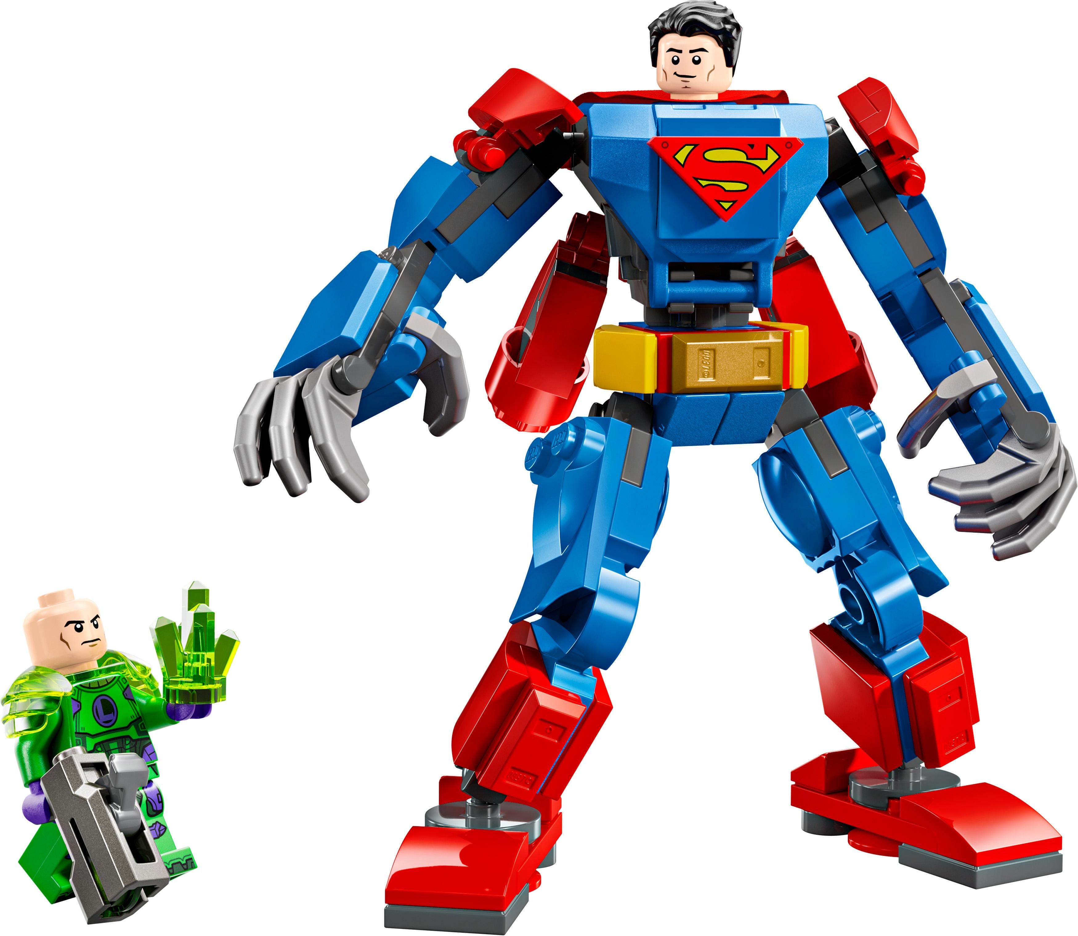 LEGO 76302 DC Superman Mech vs. Lex Luthor Super Hero Toy Figure Set