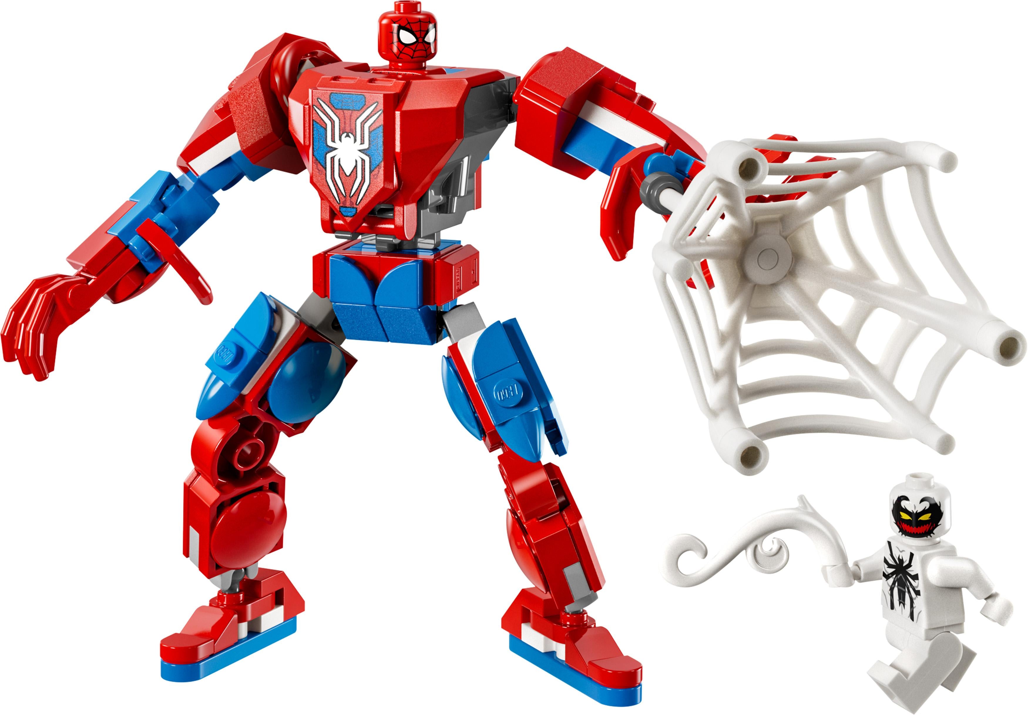 LEGO 76308 Marvel Spider-Man Mech vs. Anti-Venom Building Toy Set