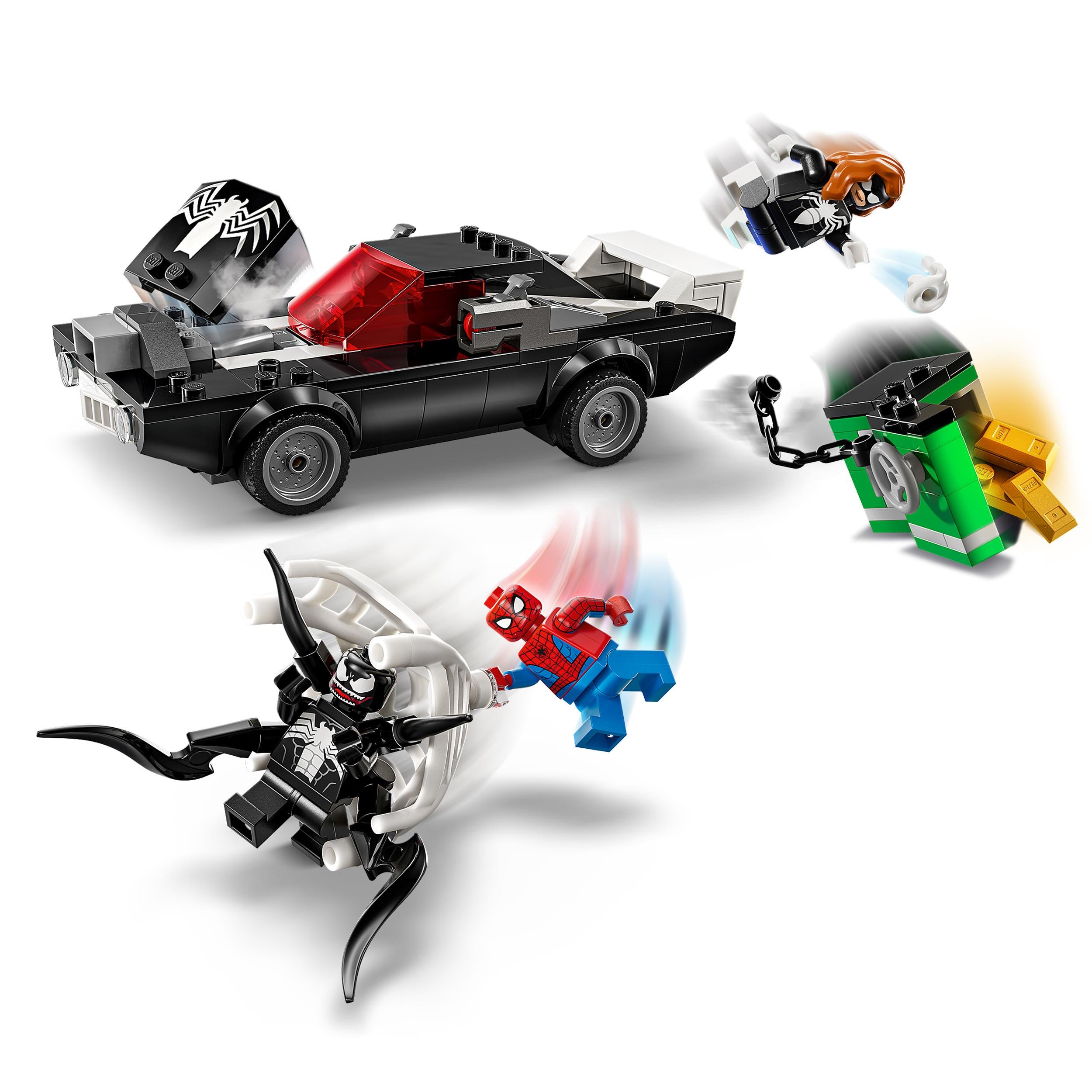 LEGO 76309 Marvel Spider-Man vs. Venom Muscle Car Building Toy Set