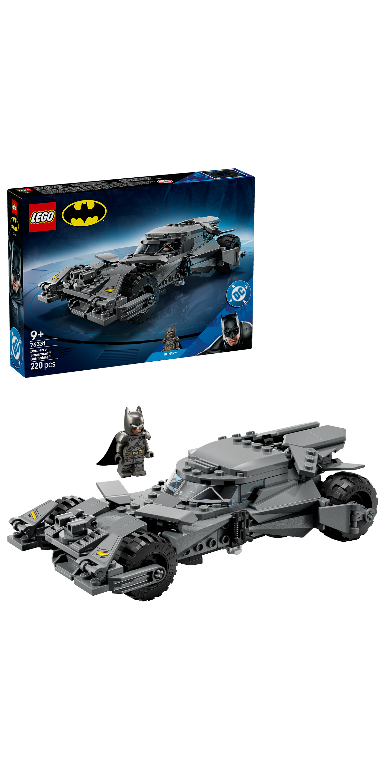LEGO 76331 Batman v Superman Batmobile