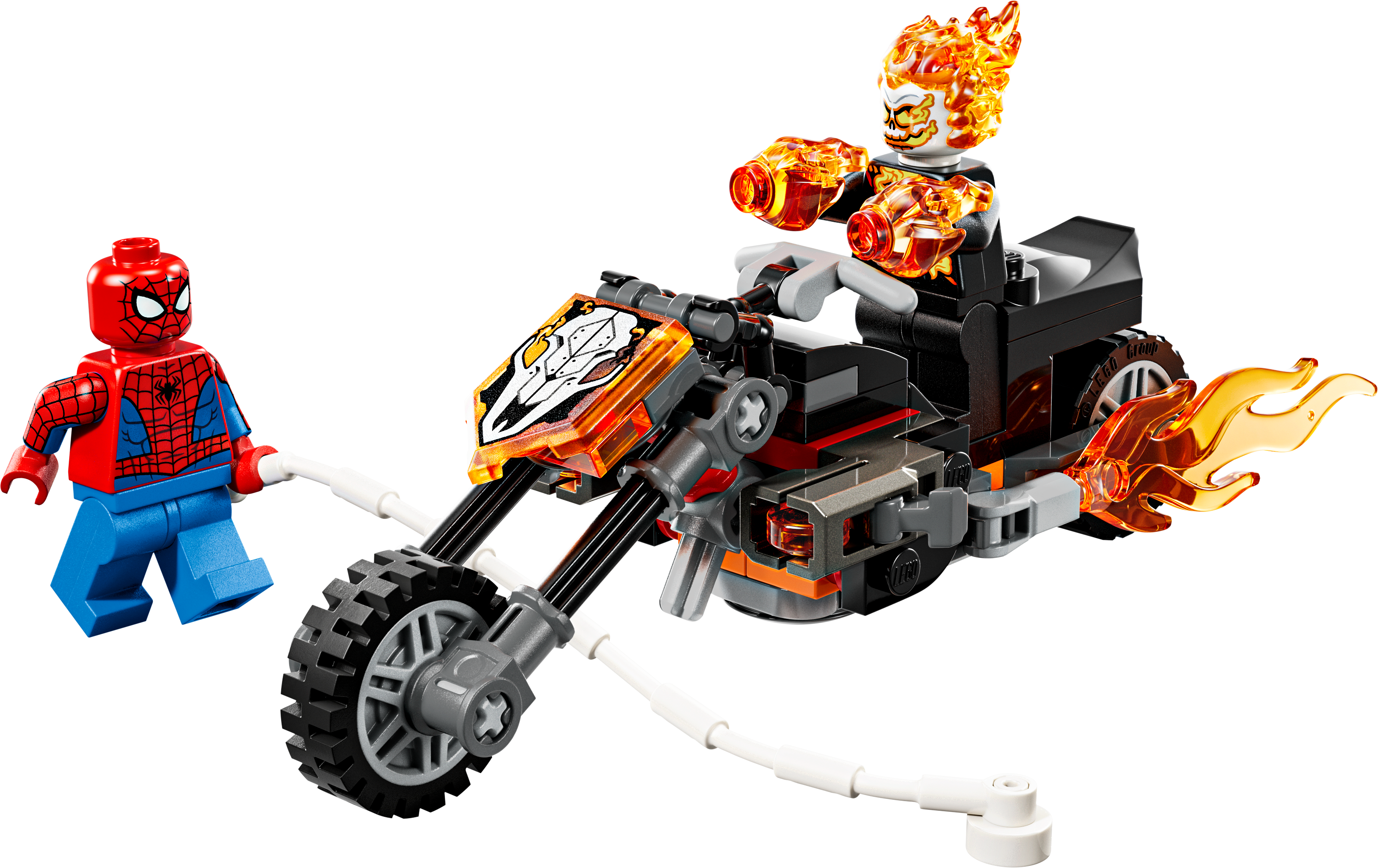 LEGO 76335 Super Heroes SpiderMan vs. Ghost Rider Motorcycle