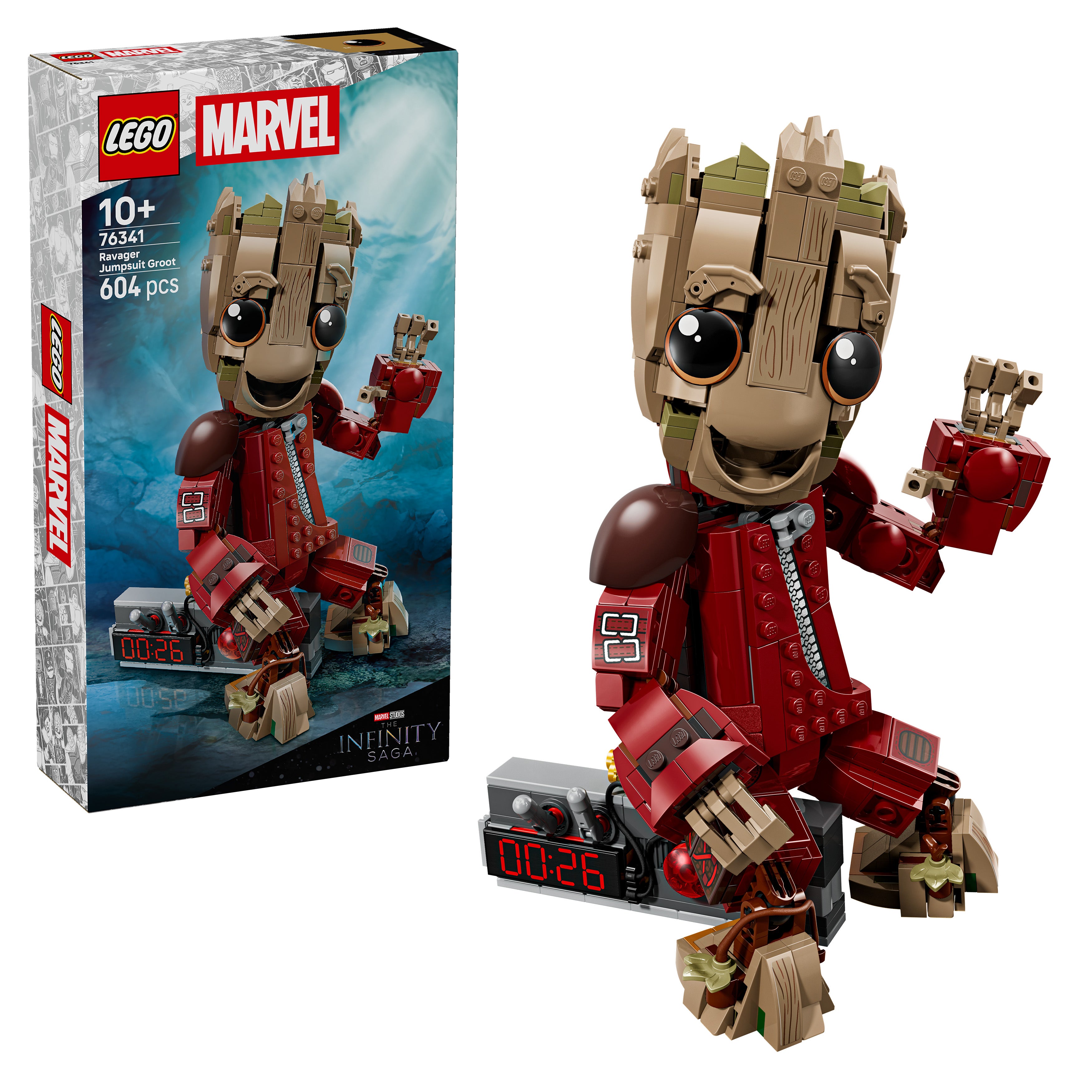LEGO 76341 Super Heroes Ravager Jumpsuit Groot