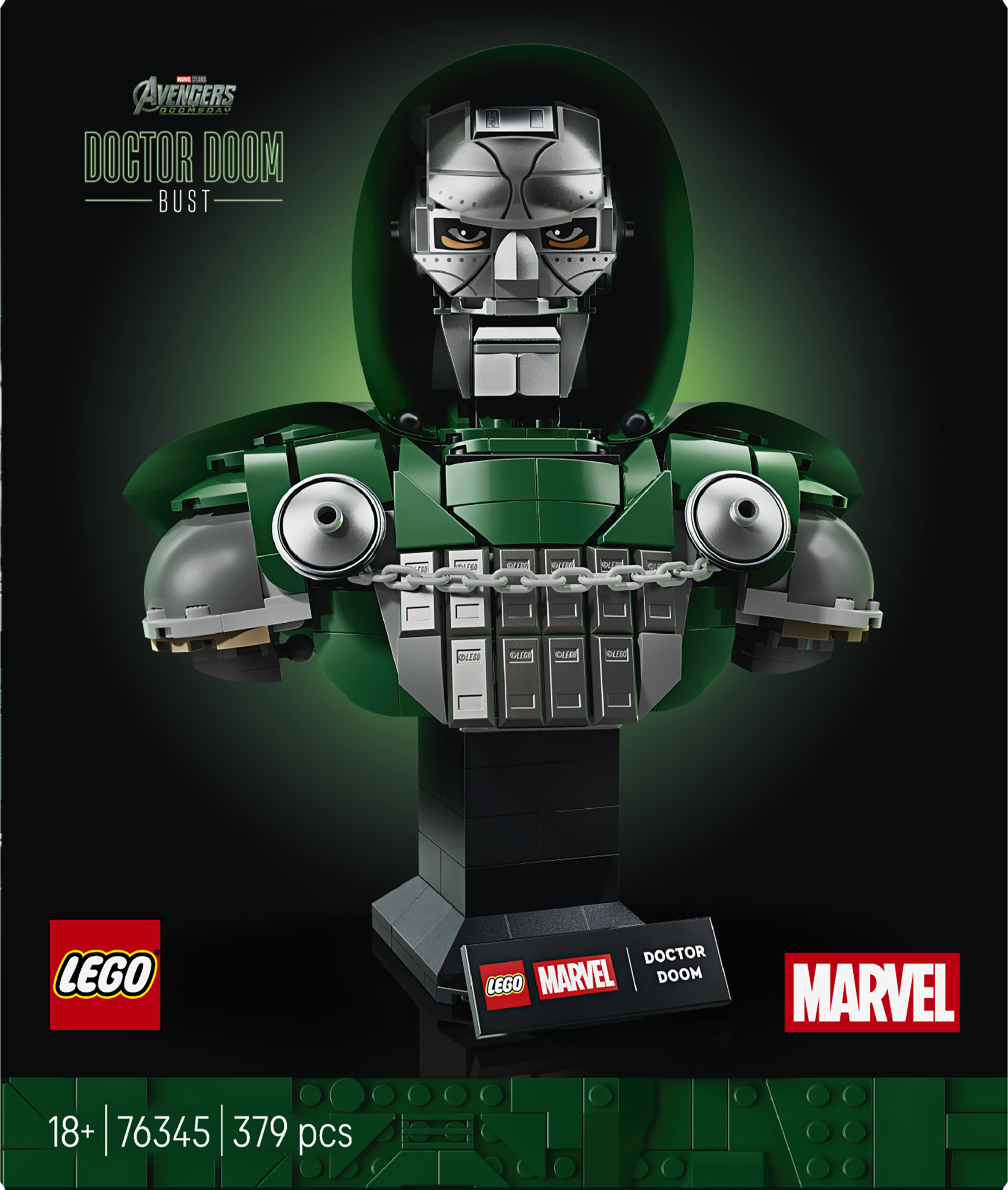 LEGO 76345 ? Marvel Doctor Doom Bust Building Set