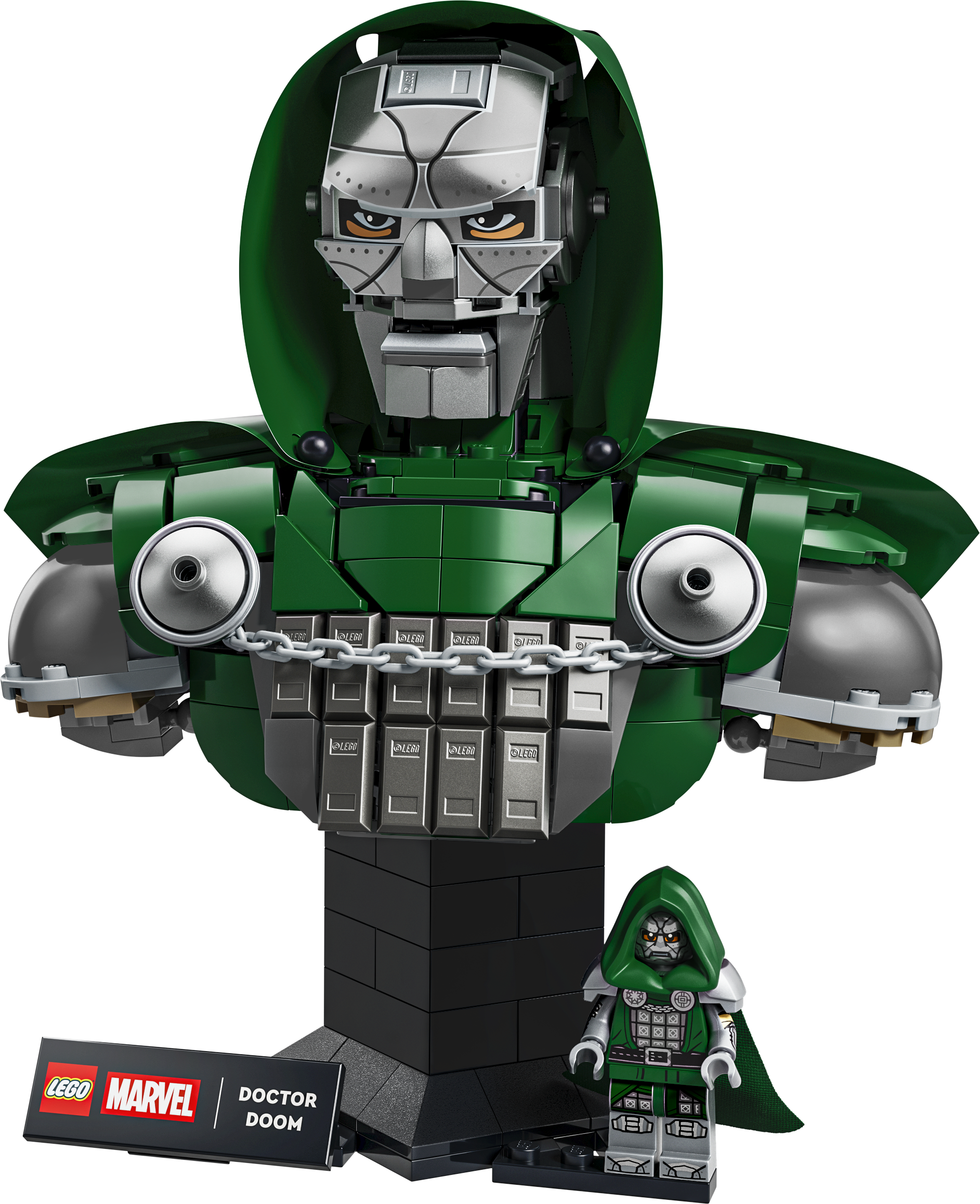 LEGO 76345 ? Marvel Doctor Doom Bust Building Set