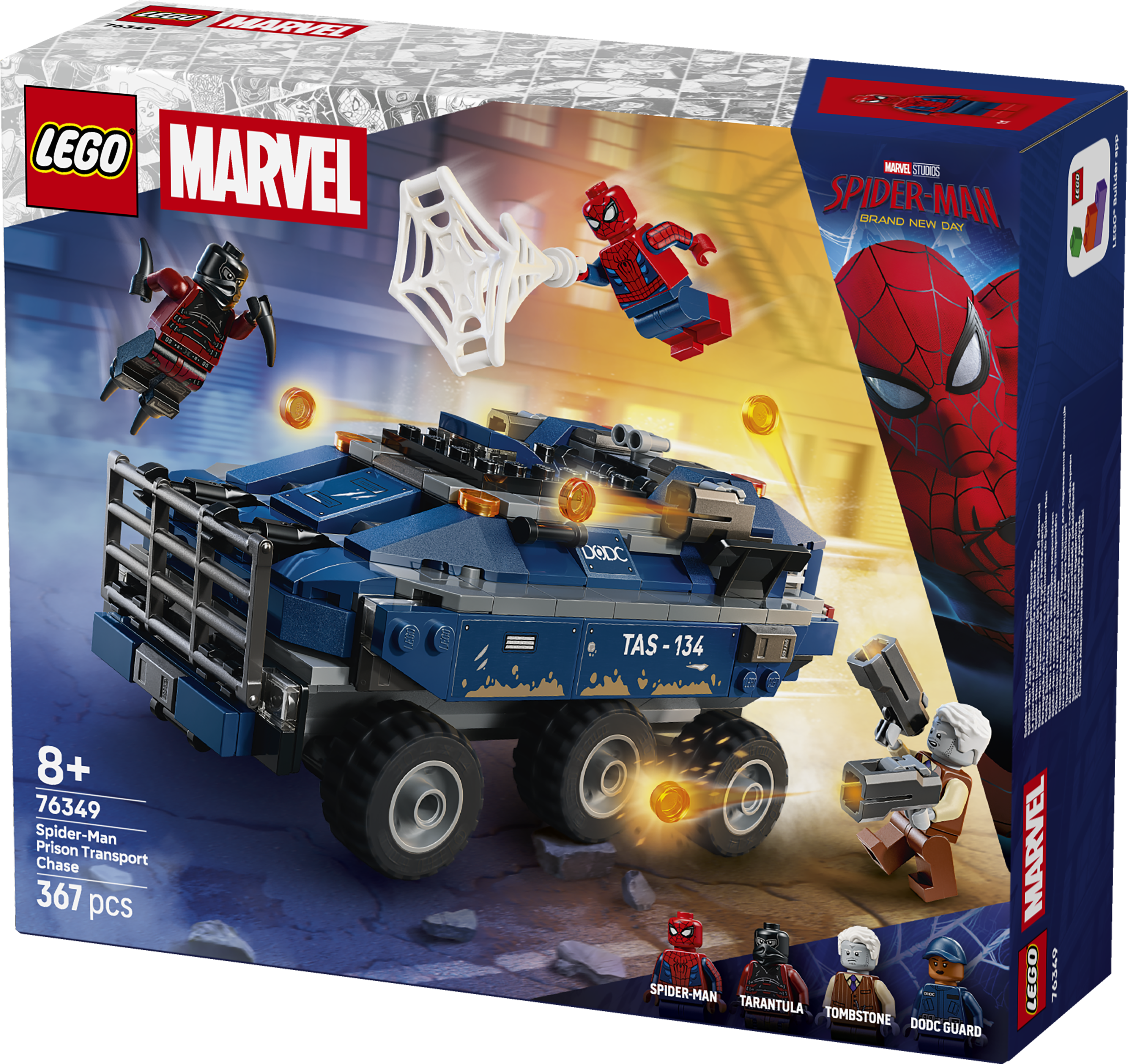LEGO 76349 Marvel Spider-Man Prison Transport Chase