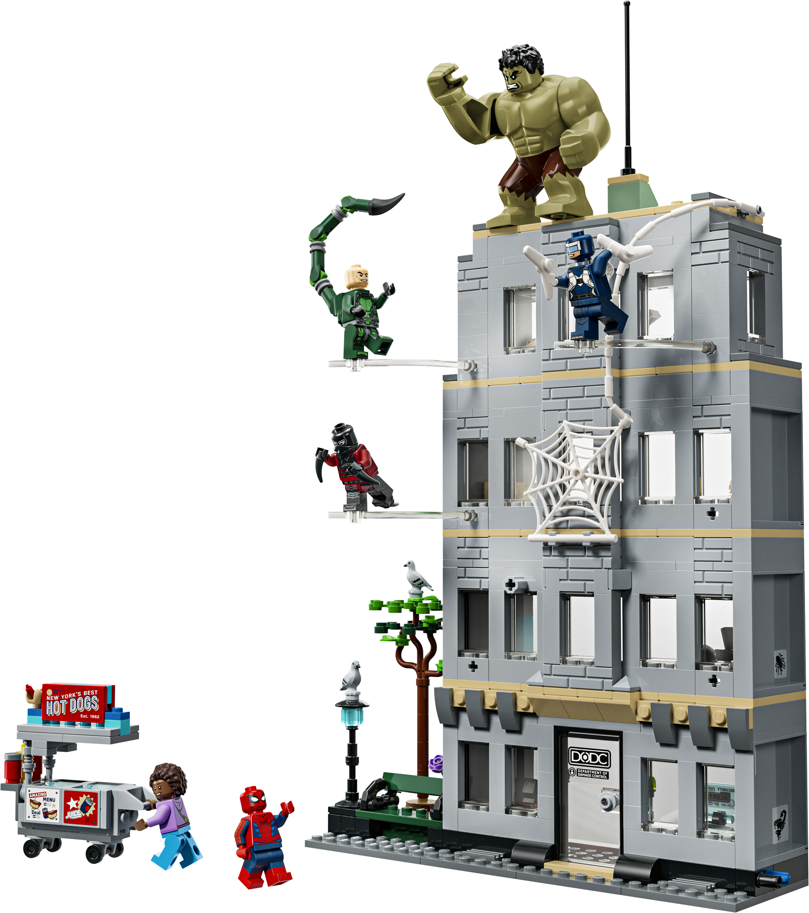 LEGO 76350 Marvel Spider-Man vs. Hulk Epic Clash