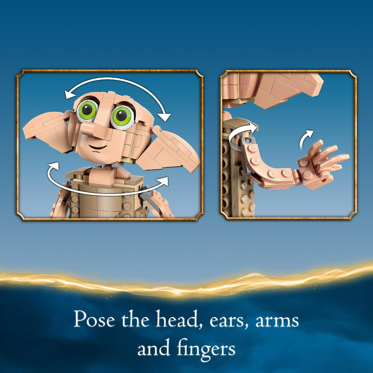 LEGO 76421 Harry Potter Dobby the House-Elf Toy Figure