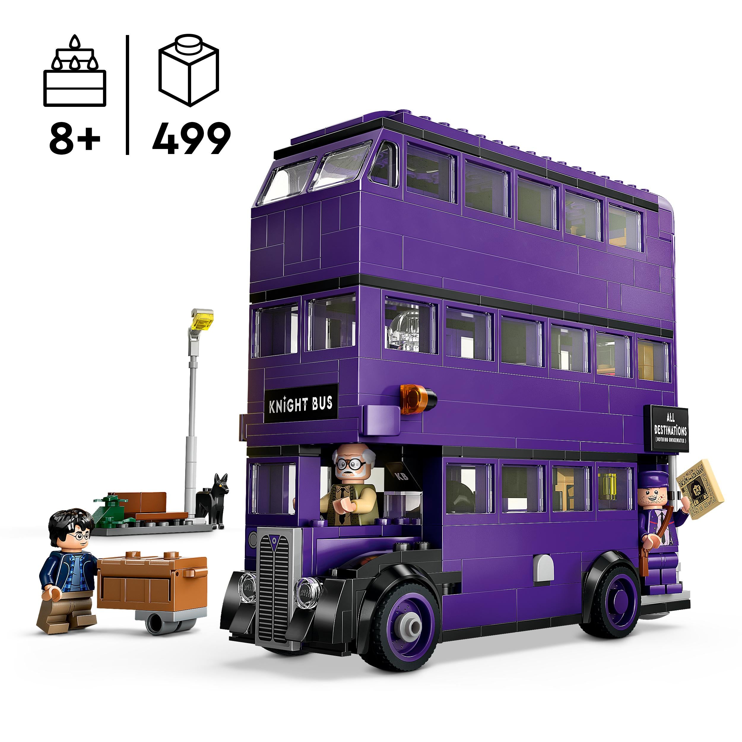 LEGO 76446 Harry Potter Knight Bus Adventure Toy with Minifigures
