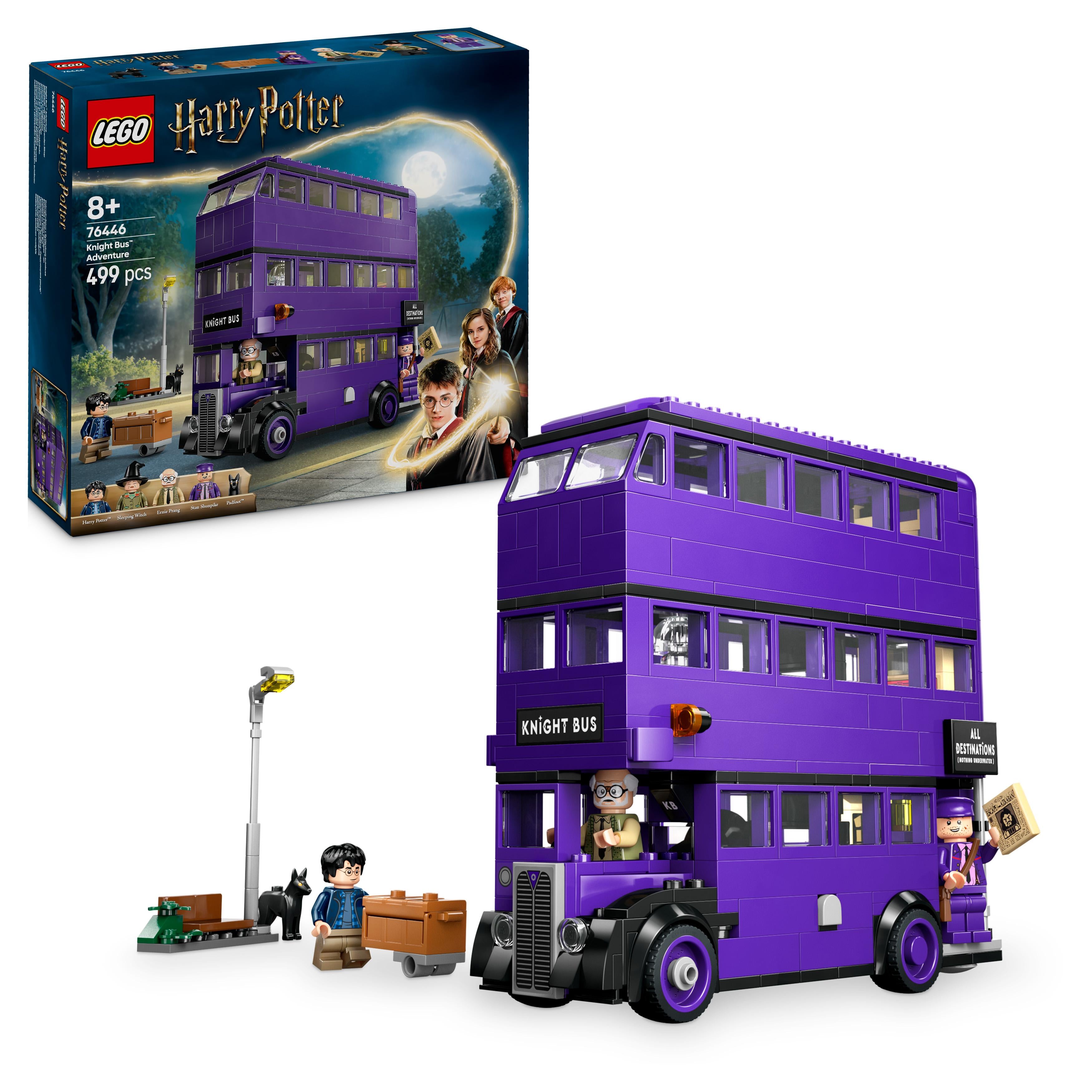LEGO 76446 Harry Potter Knight Bus Adventure Toy with Minifigures