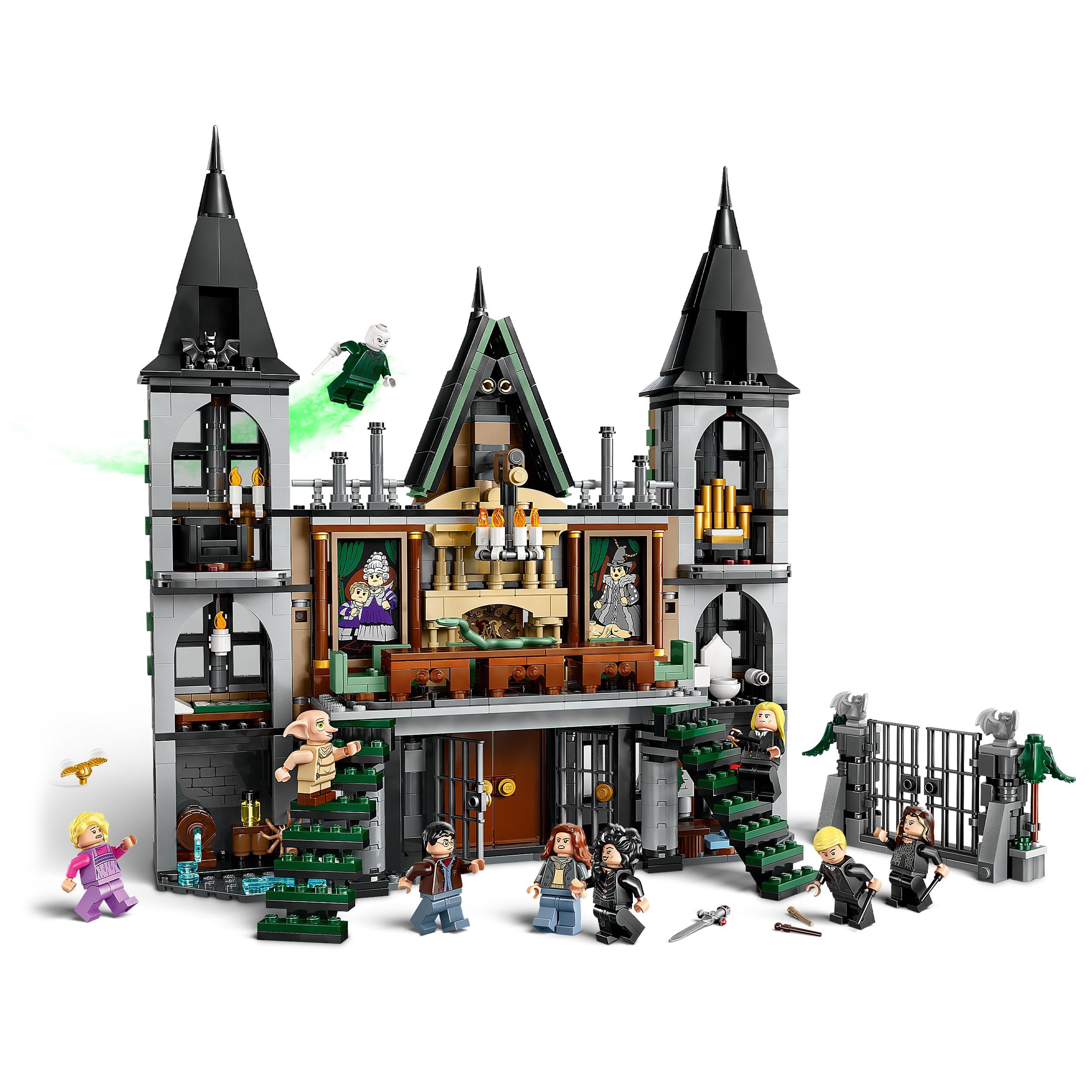 LEGO 76453 Harry Potter Malfoy Manor Building Toy with 9 Minifigures