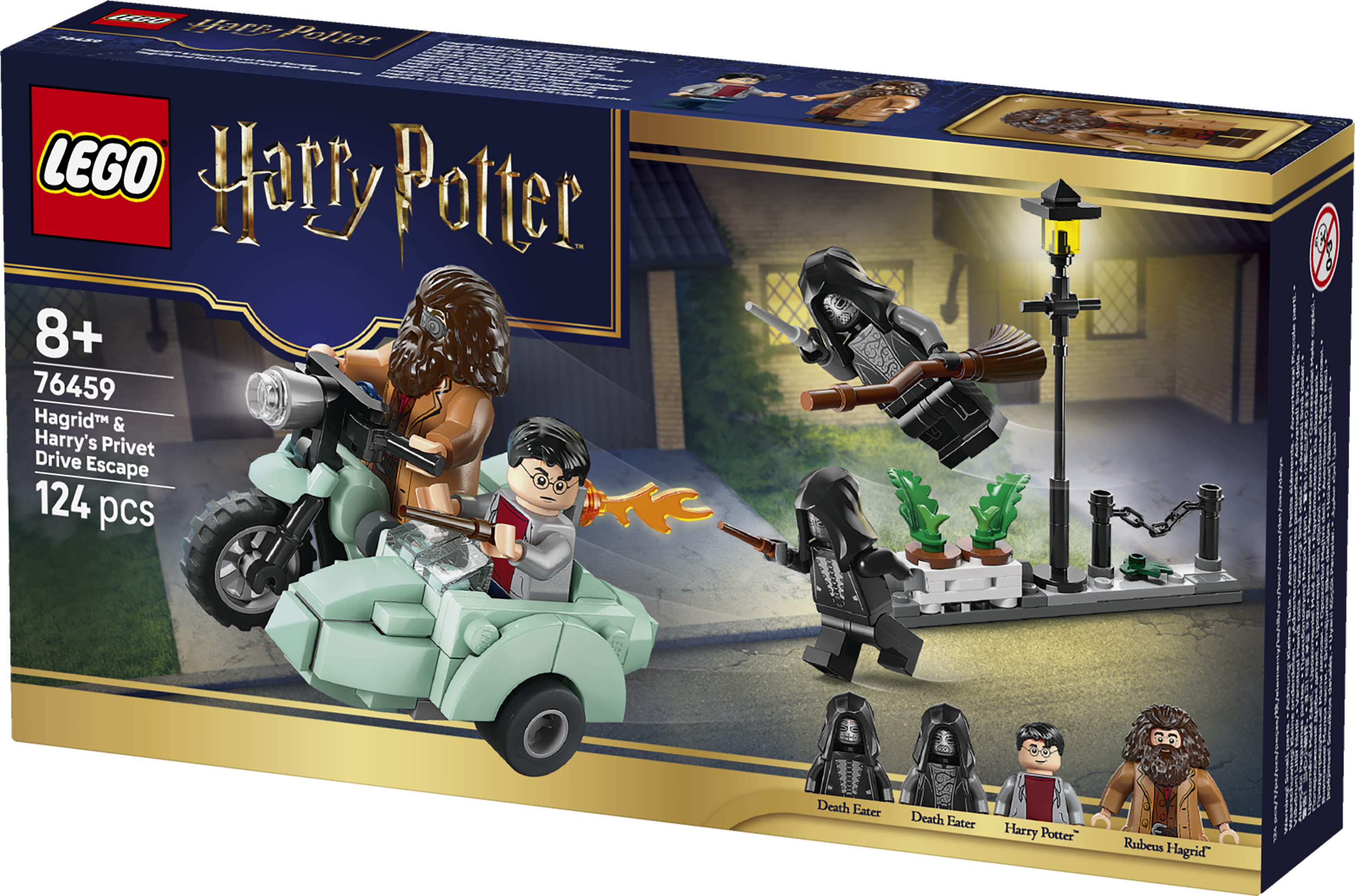 LEGO 76459 Harry Potter Hagrid & Harry's Privet Drive Escape