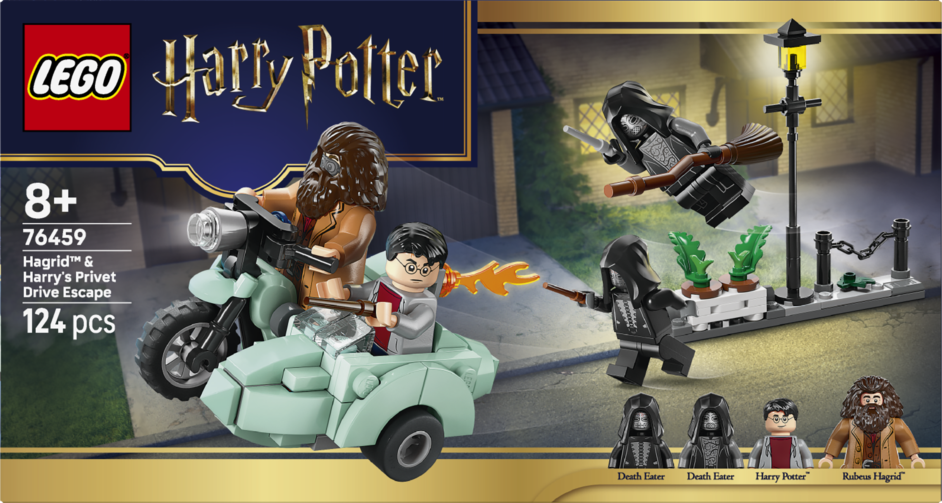 LEGO 76459 Harry Potter Hagrid & Harry's Privet Drive Escape