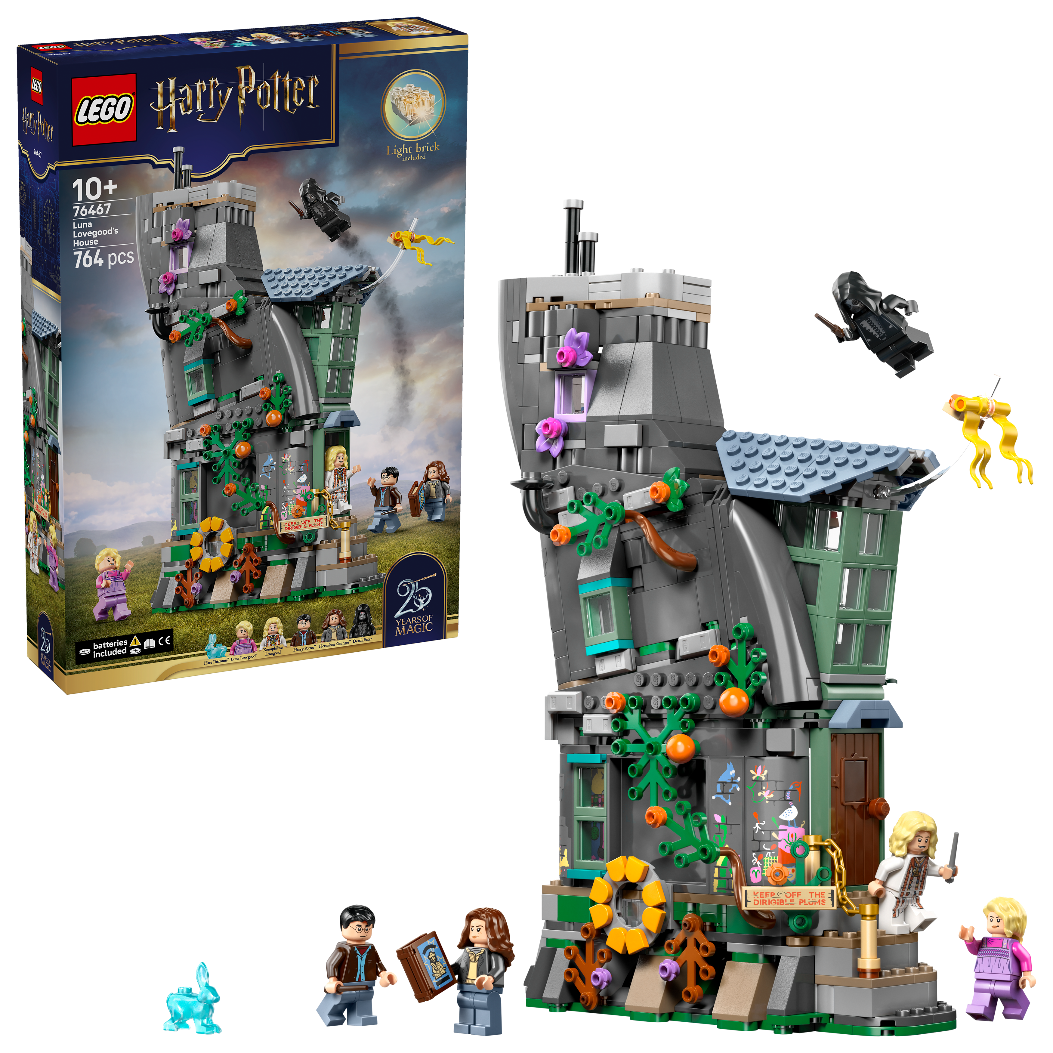 LEGO 76467 Harry Potter Luna Lovegood's House