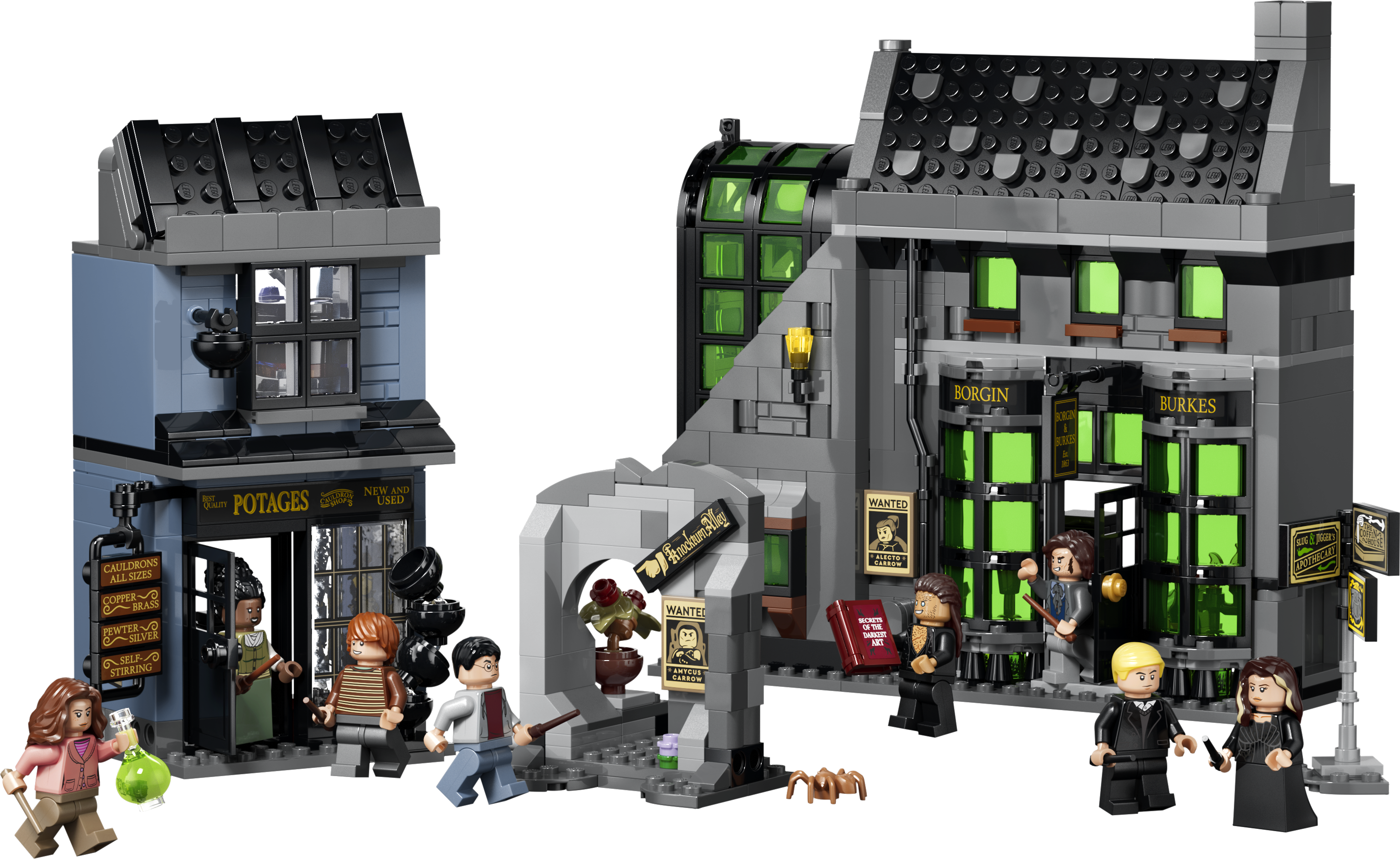 LEGO 76471 Harry Potter™ Knockturn Alley™ Wizarding Shops