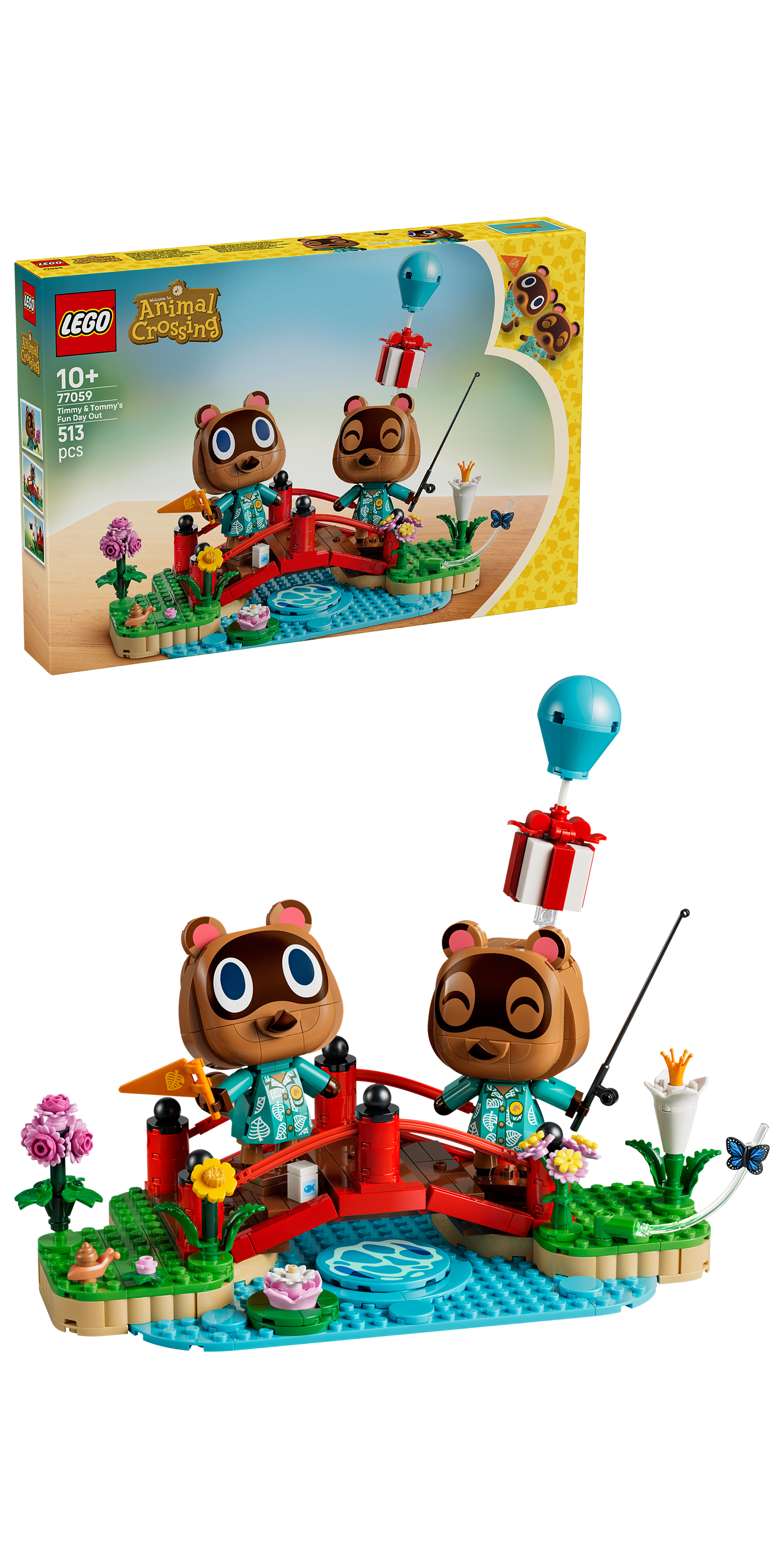 LEGO 77059 Animal Crossing Timmy & Tommy’s Fun Day Out Toy