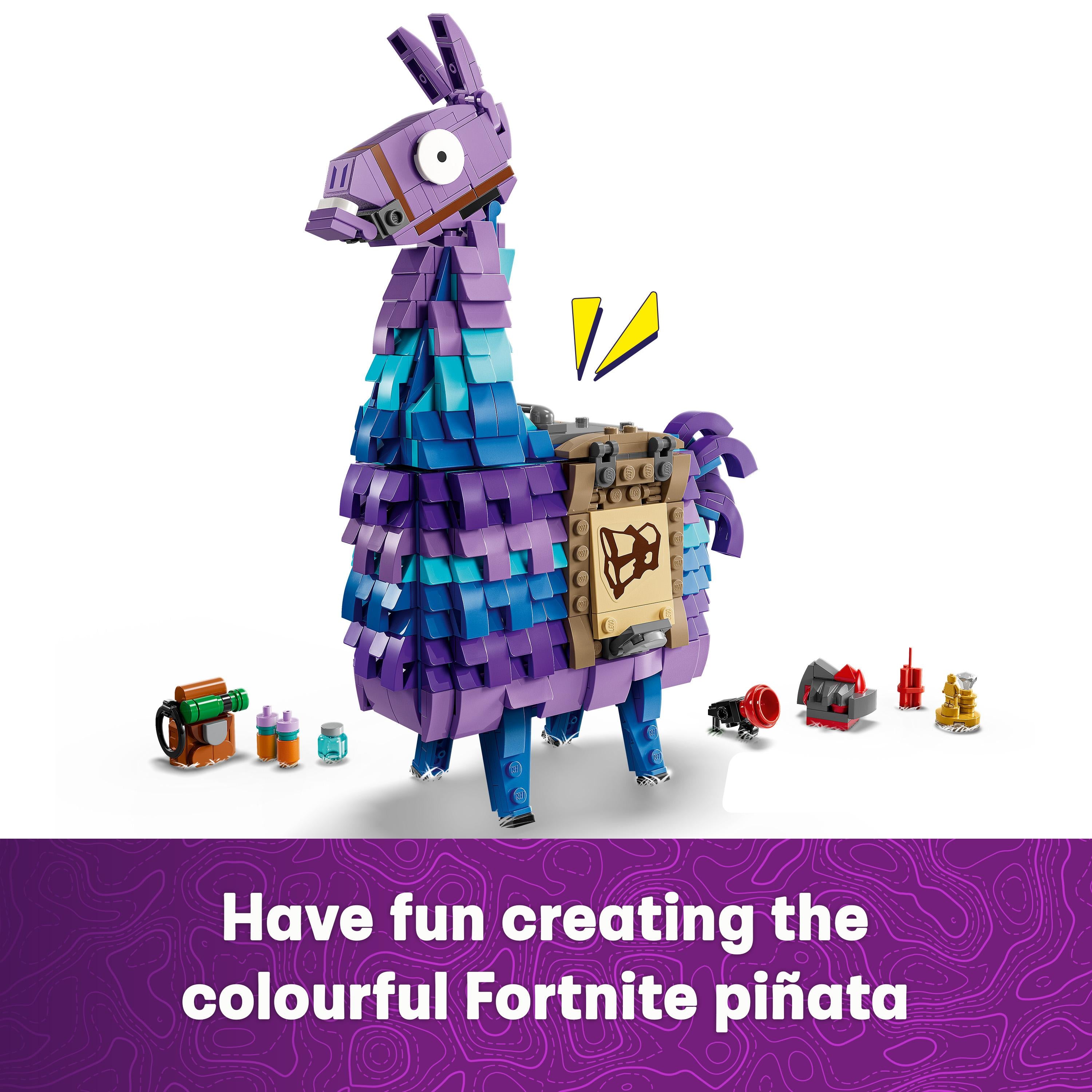 LEGO 77071 Fortnite Supply Llama Video Game Character Building Toy