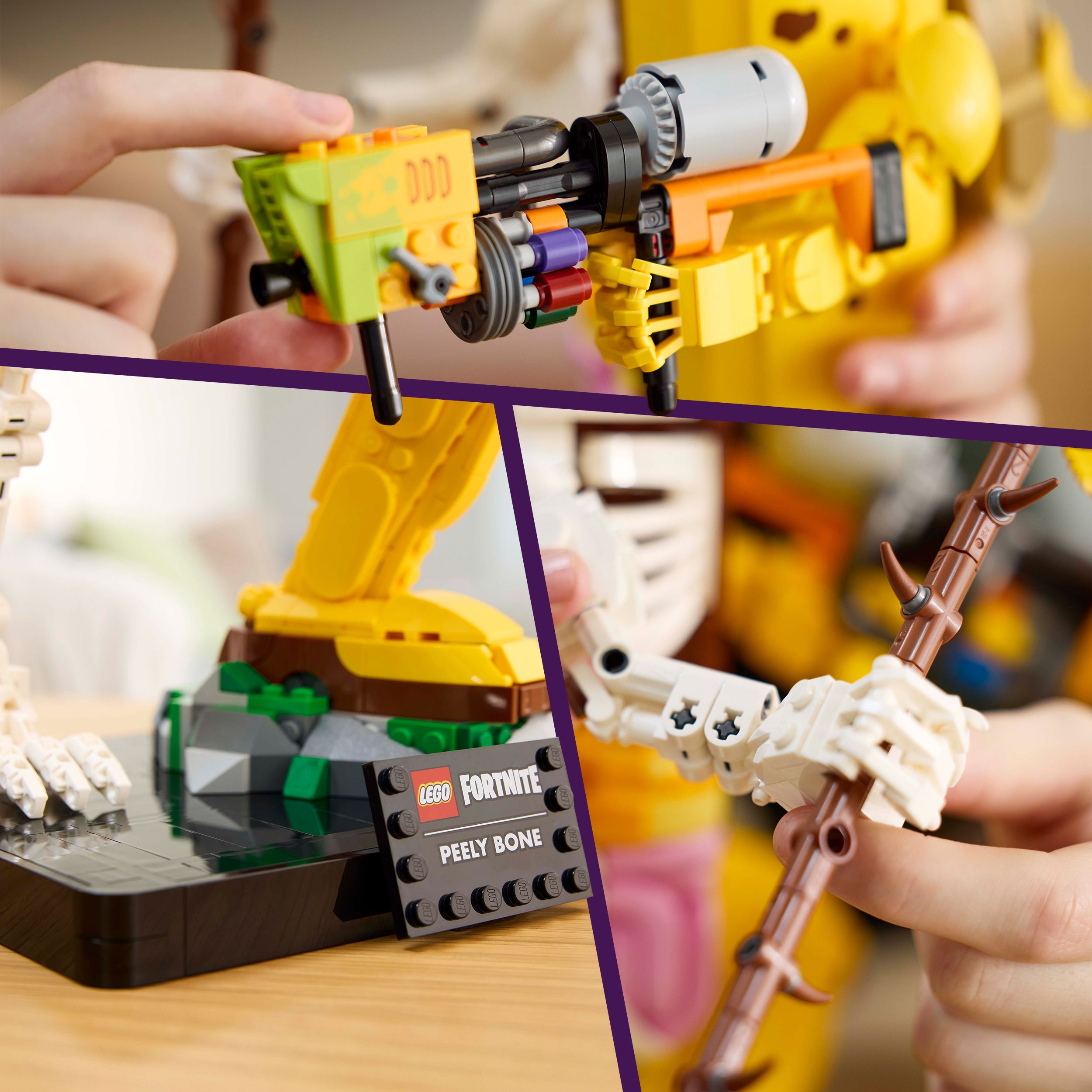 LEGO 77072 Fortnite Peely Bone Figure, Character Set for Adults