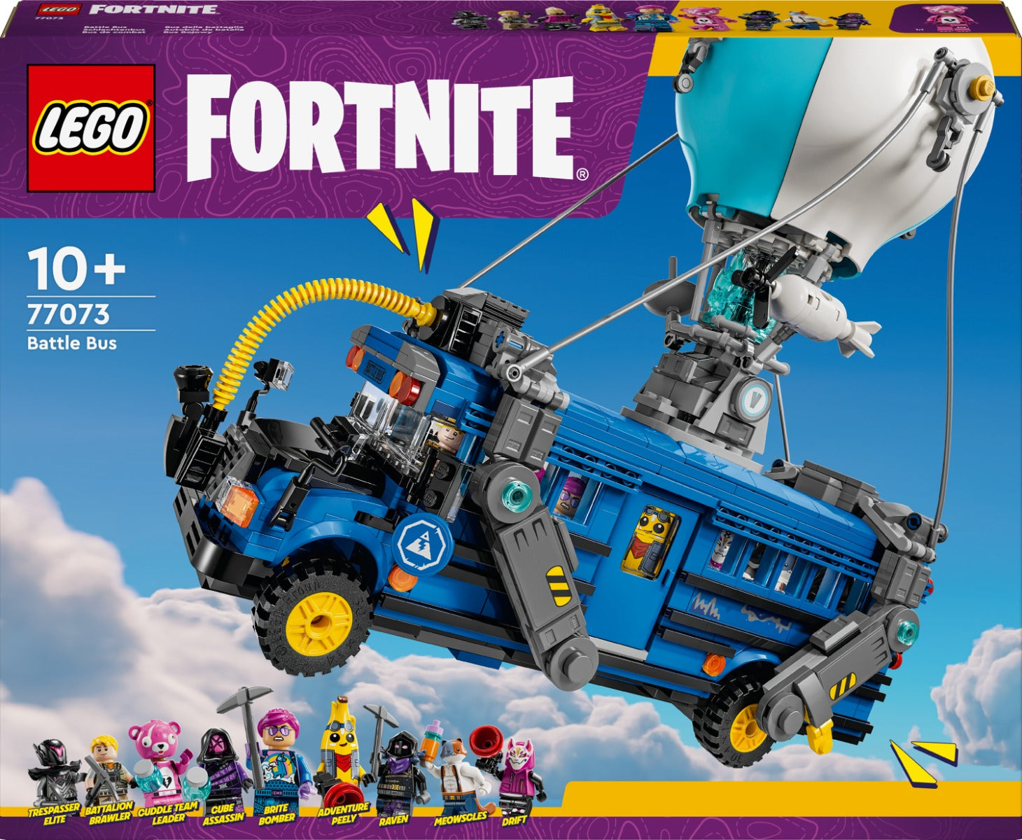 LEGO 77073 Fortnite Battle Bus Video Game Toy with Characters