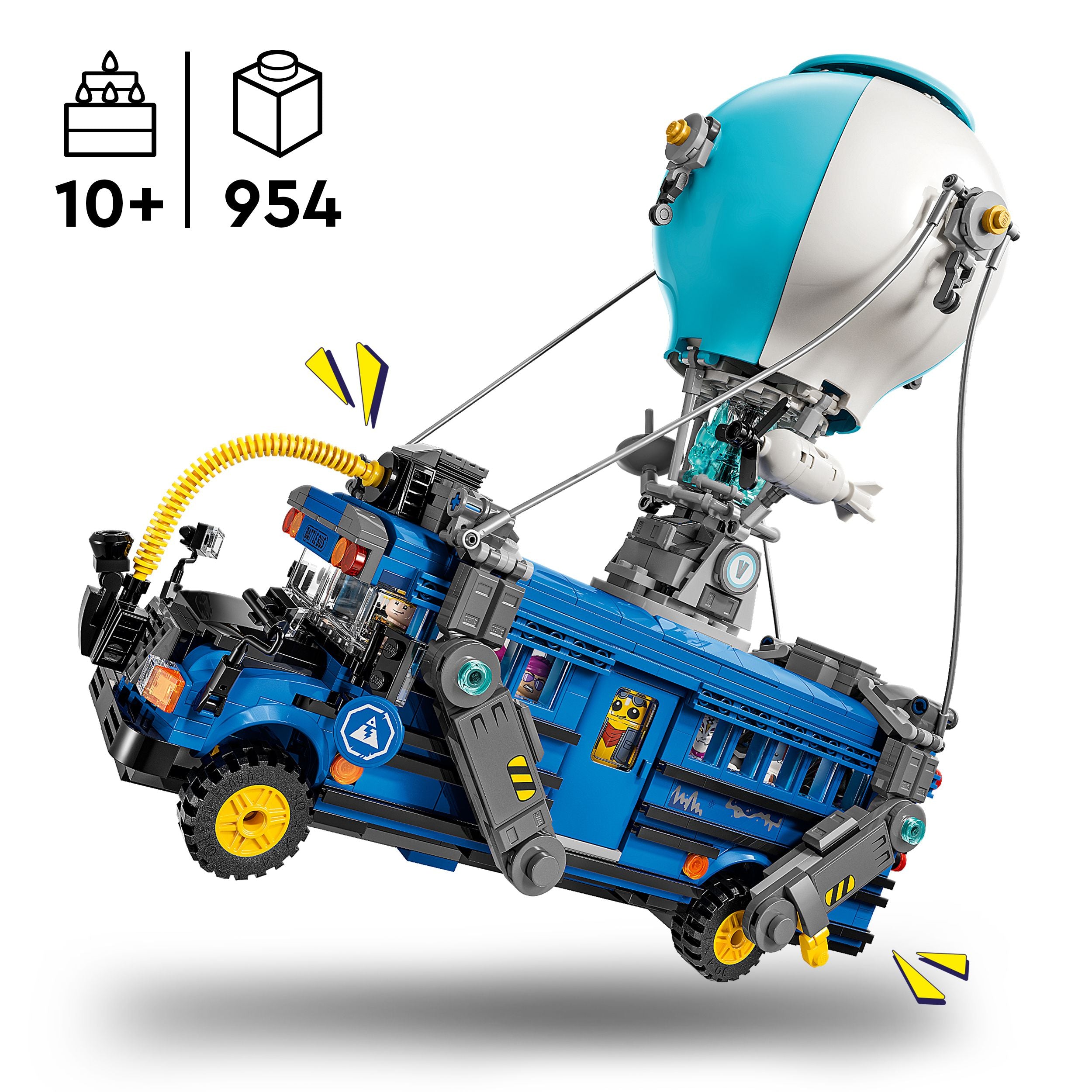 LEGO 77073 Fortnite Battle Bus Video Game Toy with Characters