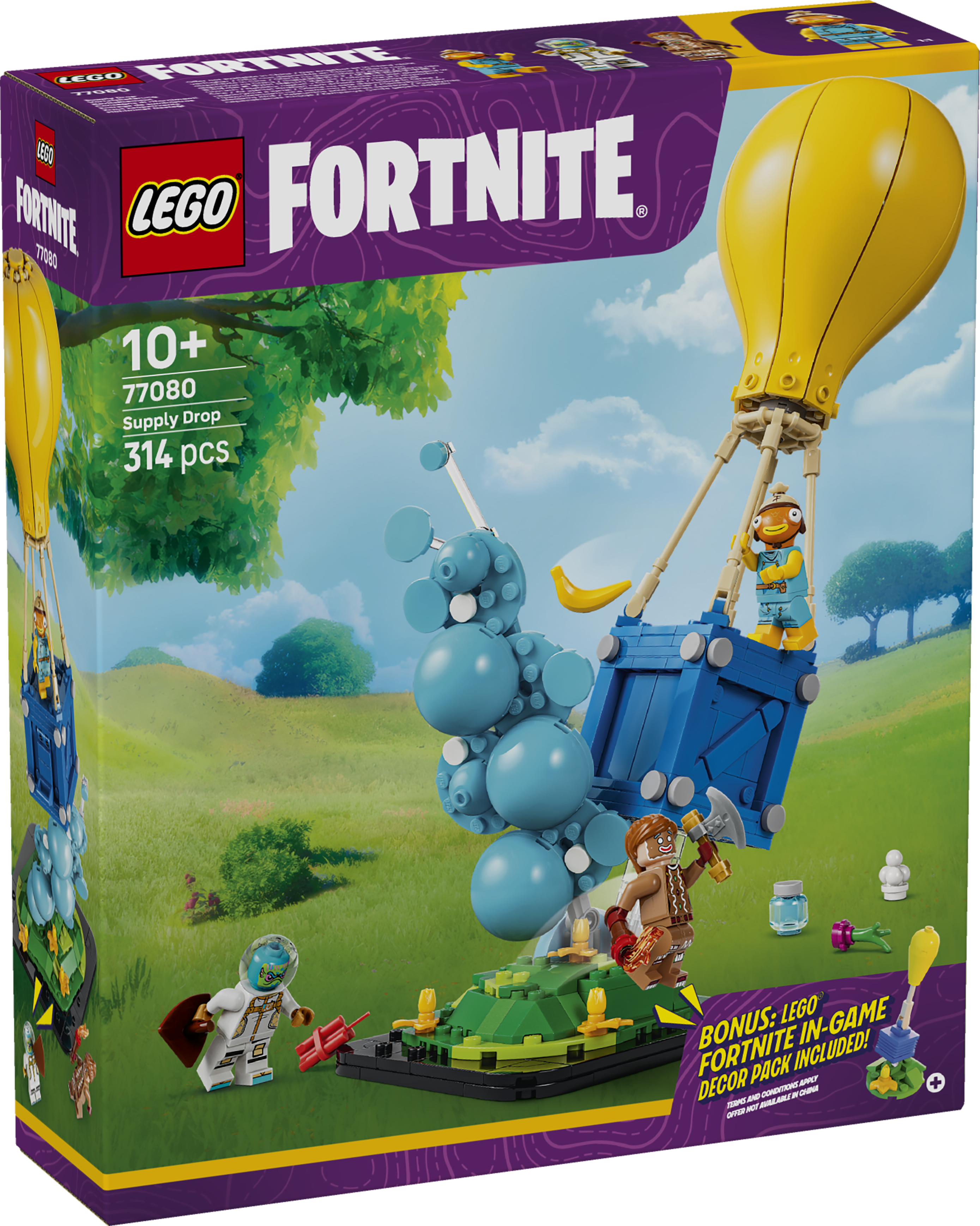 LEGO 77080 Fortnite Supply Drop Building Set