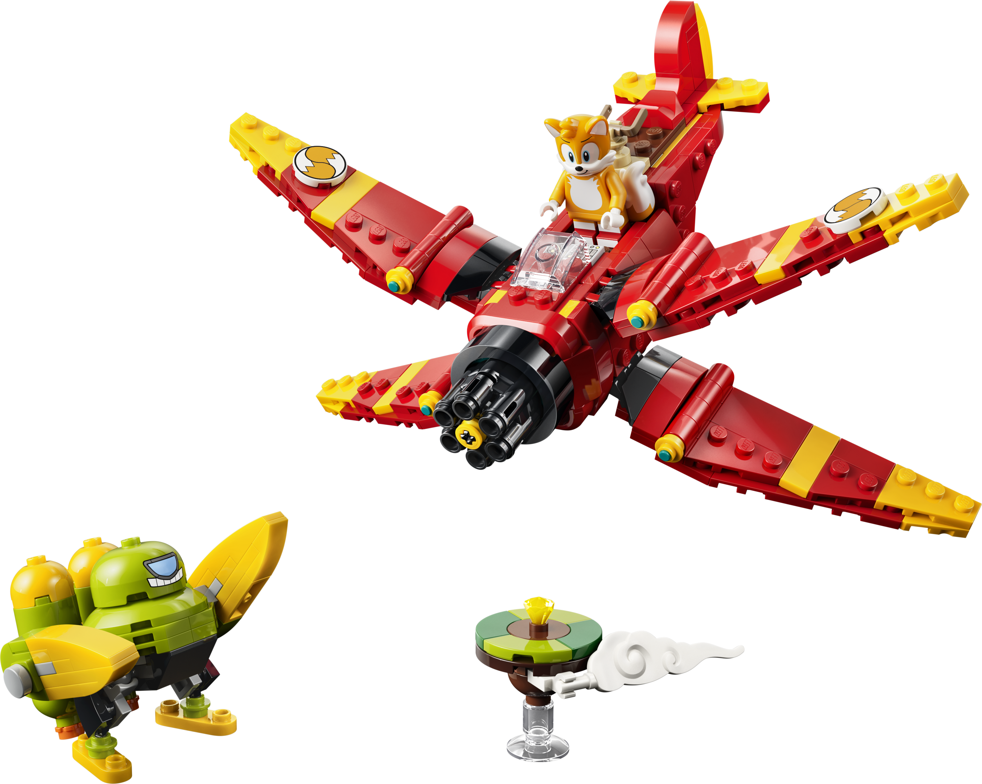 LEGO 77119 Sonic the Hedgehog Tails’ Tornado-1 Toy