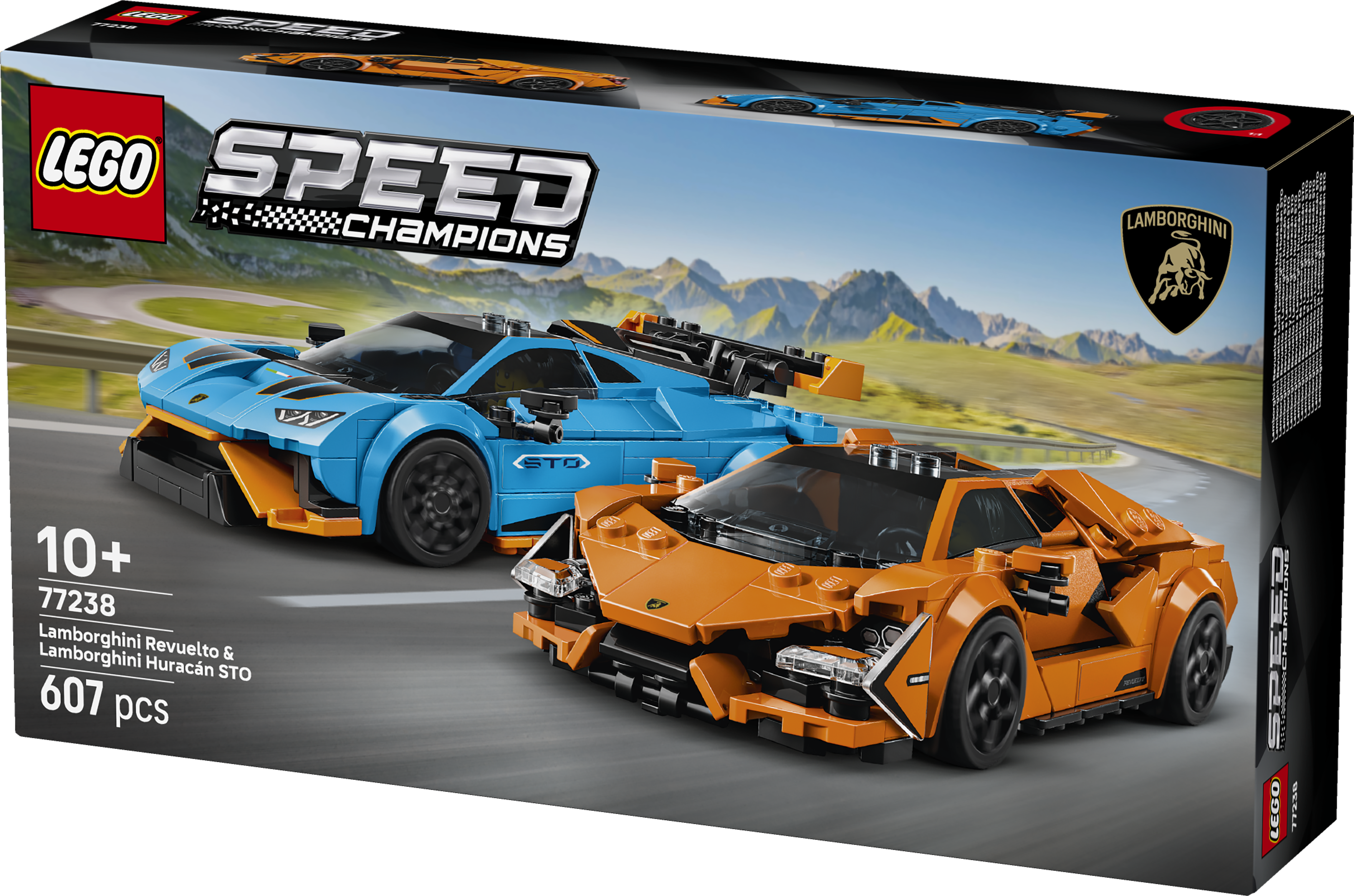 LEGO 77238 Speed Champions Lamborghini Revuelto & Huracán STO
