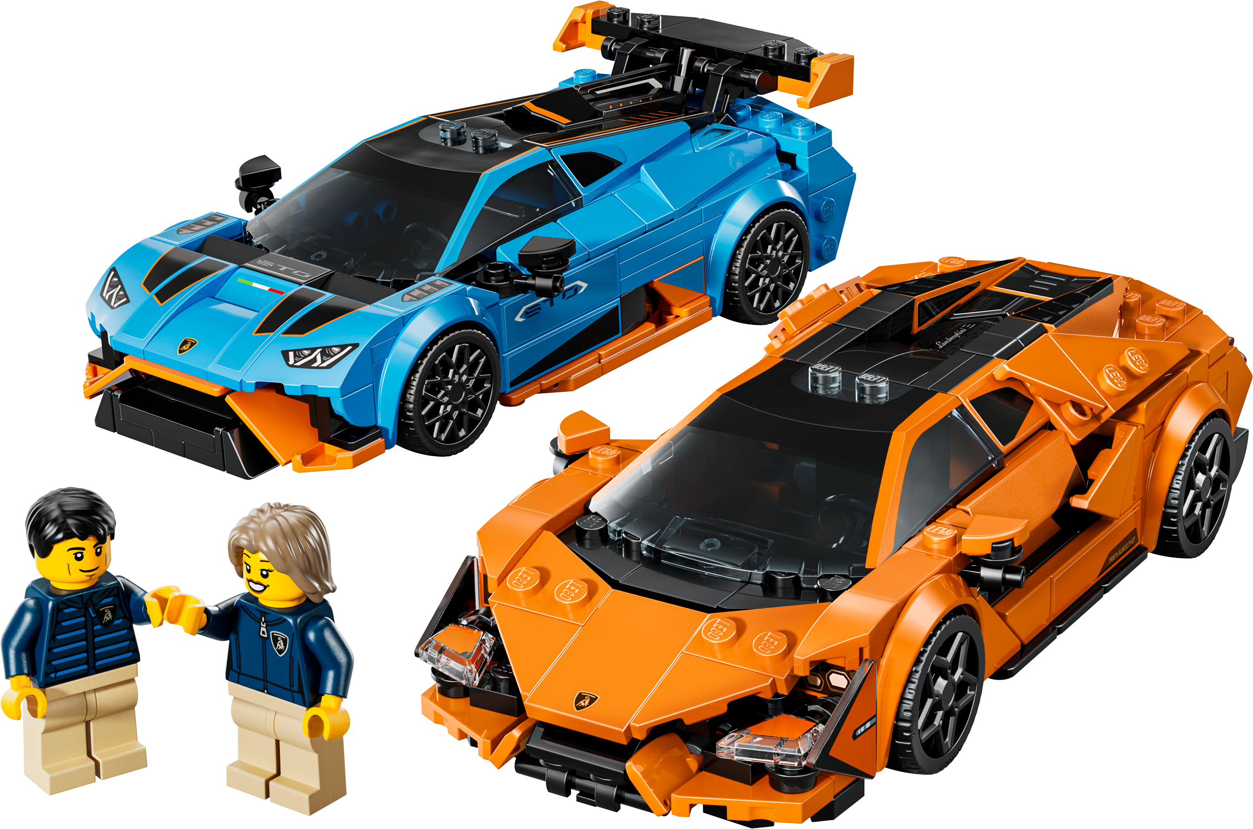 LEGO 77238 Speed Champions Lamborghini Revuelto & Huracán STO