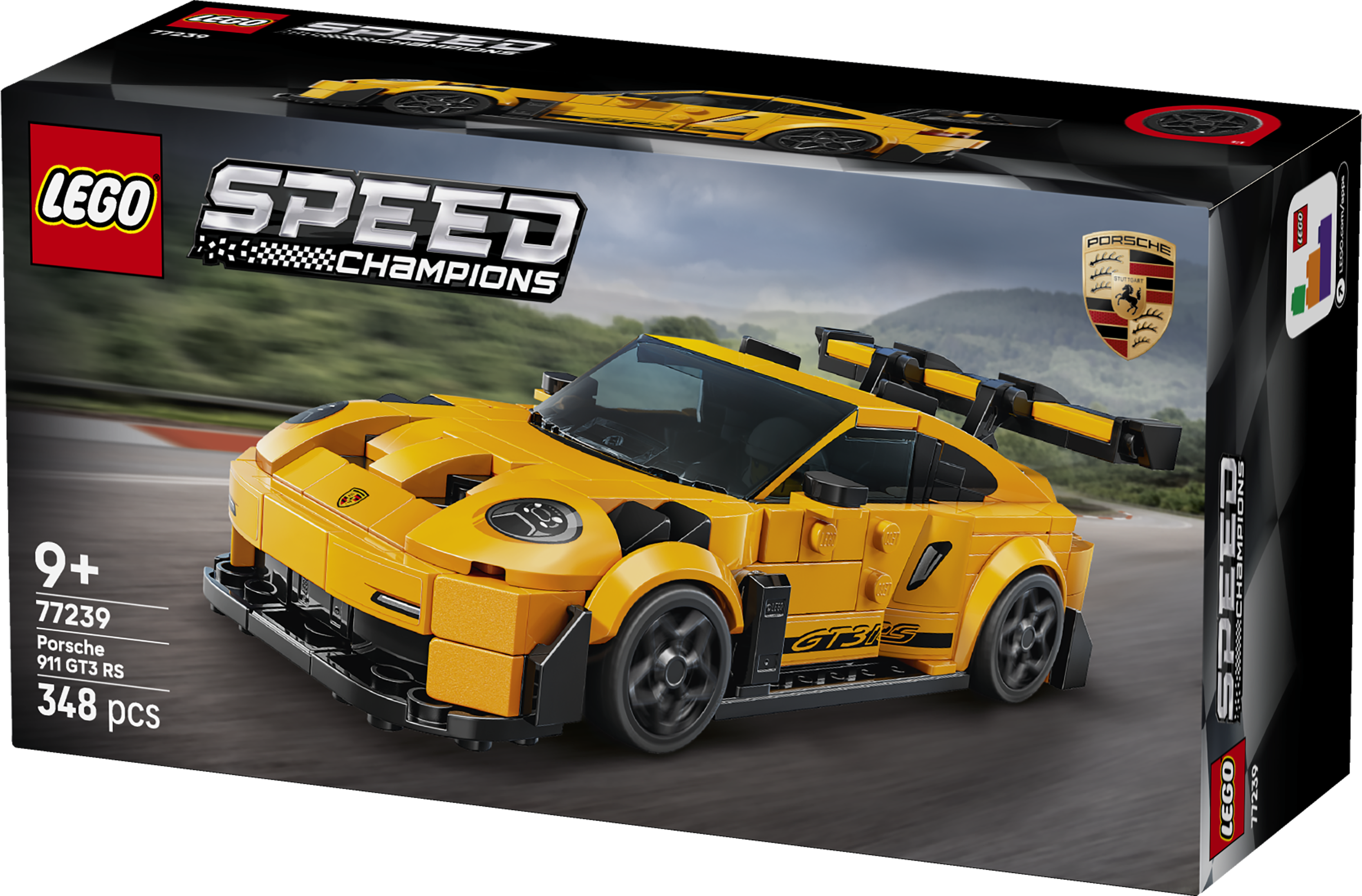 LEGO 77239 Speed Champions Porsche 911 GT3 RS Super Car Toy