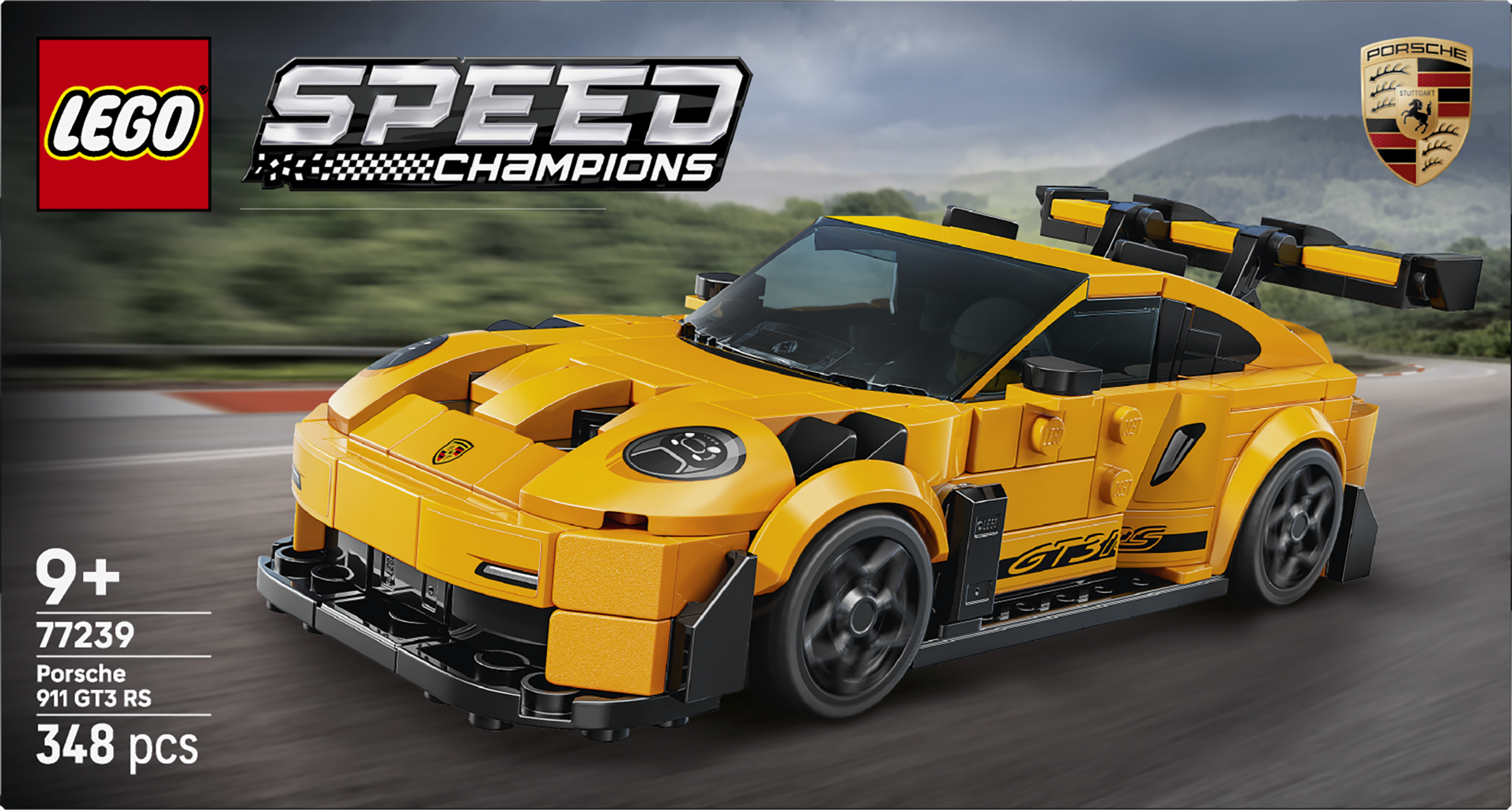 LEGO 77239 Speed Champions Porsche 911 GT3 RS Super Car Toy