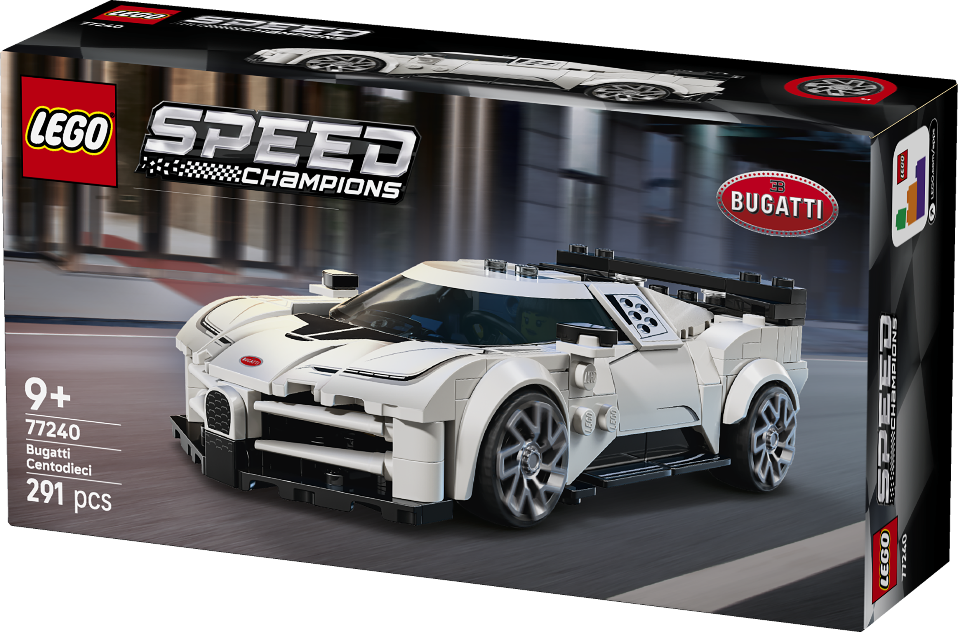 LEGO 77240 Speed Champions Bugatti Centodieci Hyper Sports Car Toy